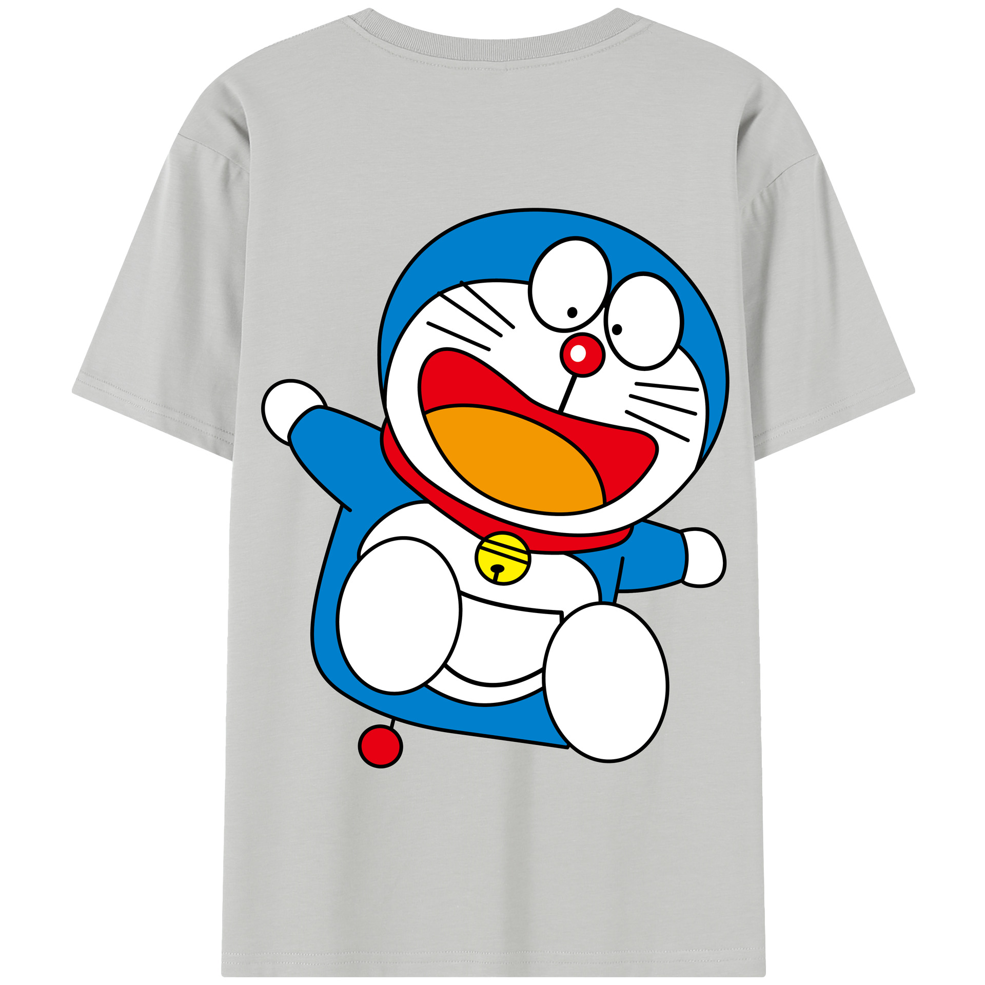（画像用） ドラえもん Doraemon 綿100％半袖Tシャツ（背面プリント）
