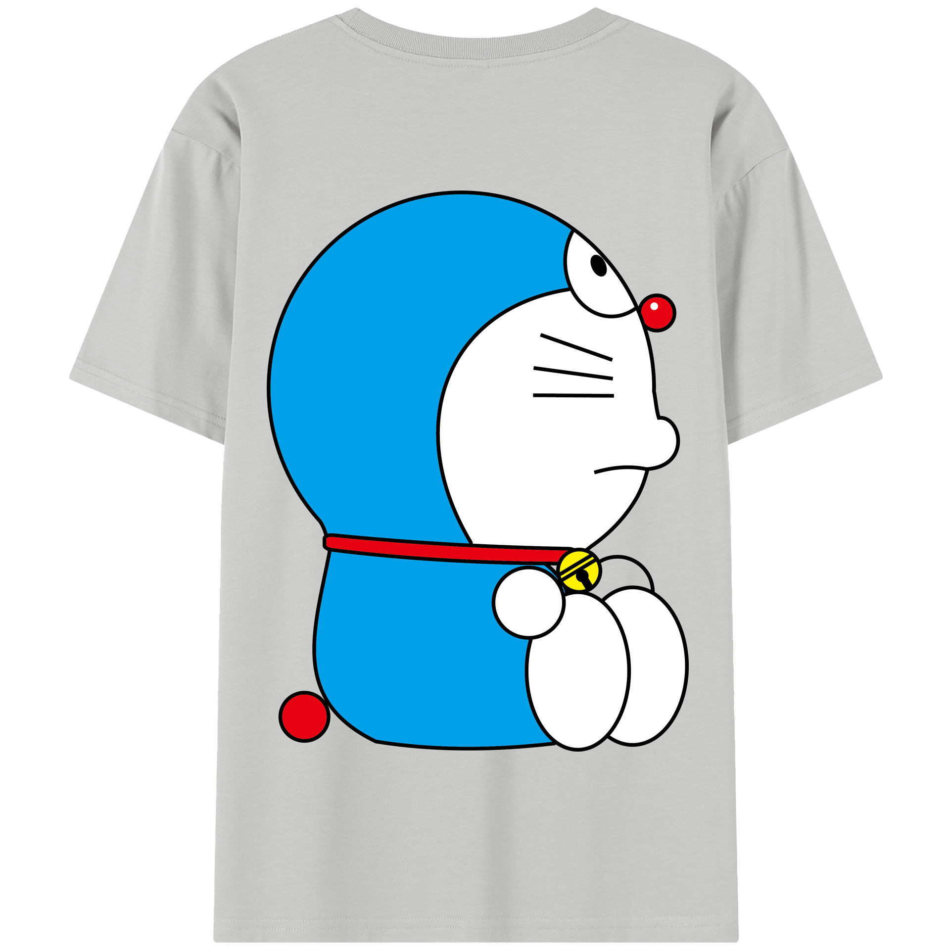 （画像用） ドラえもん Doraemon 綿100％半袖Tシャツ（背面プリント）