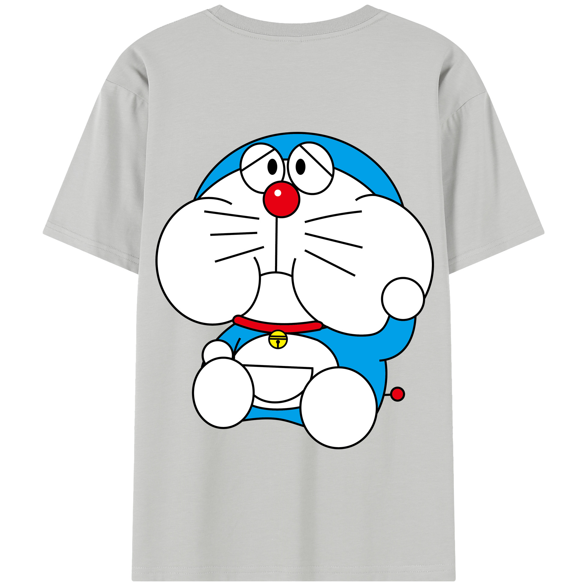 （画像用） ドラえもん Doraemon 綿100％半袖Tシャツ（背面プリント）
