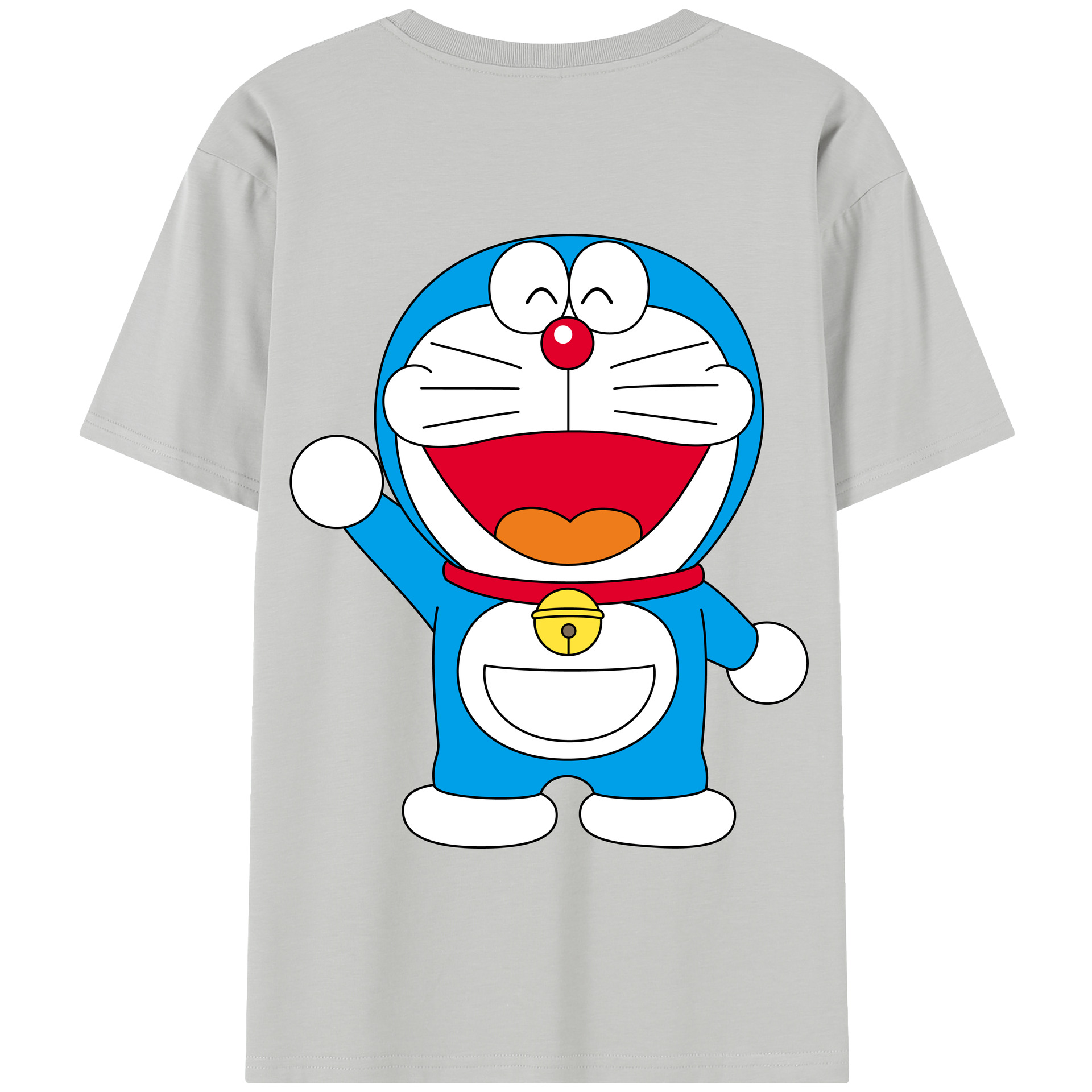 （画像用） ドラえもん Doraemon 綿100％半袖Tシャツ（背面プリント）