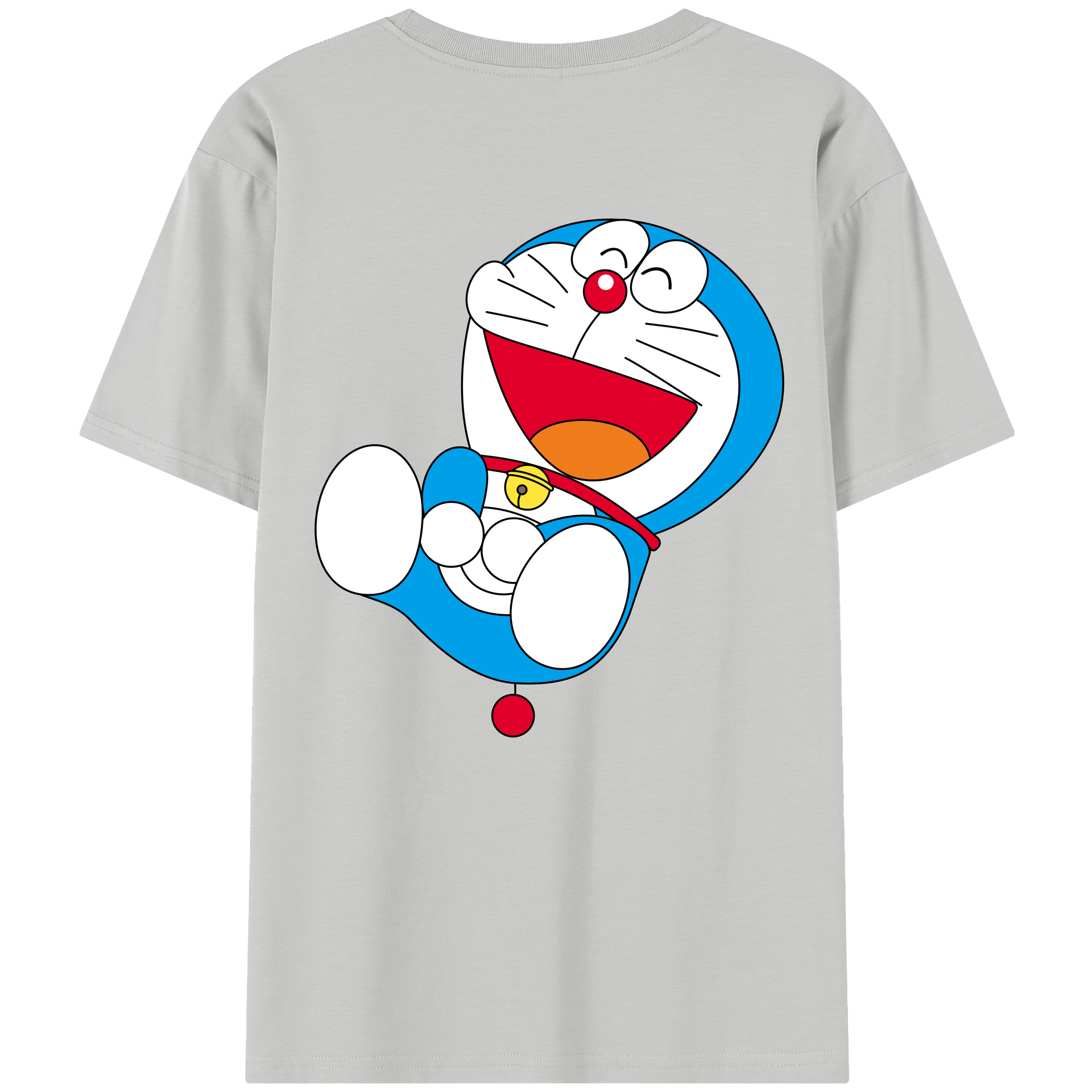 （画像用） ドラえもん Doraemon 綿100％半袖Tシャツ（背面プリント）