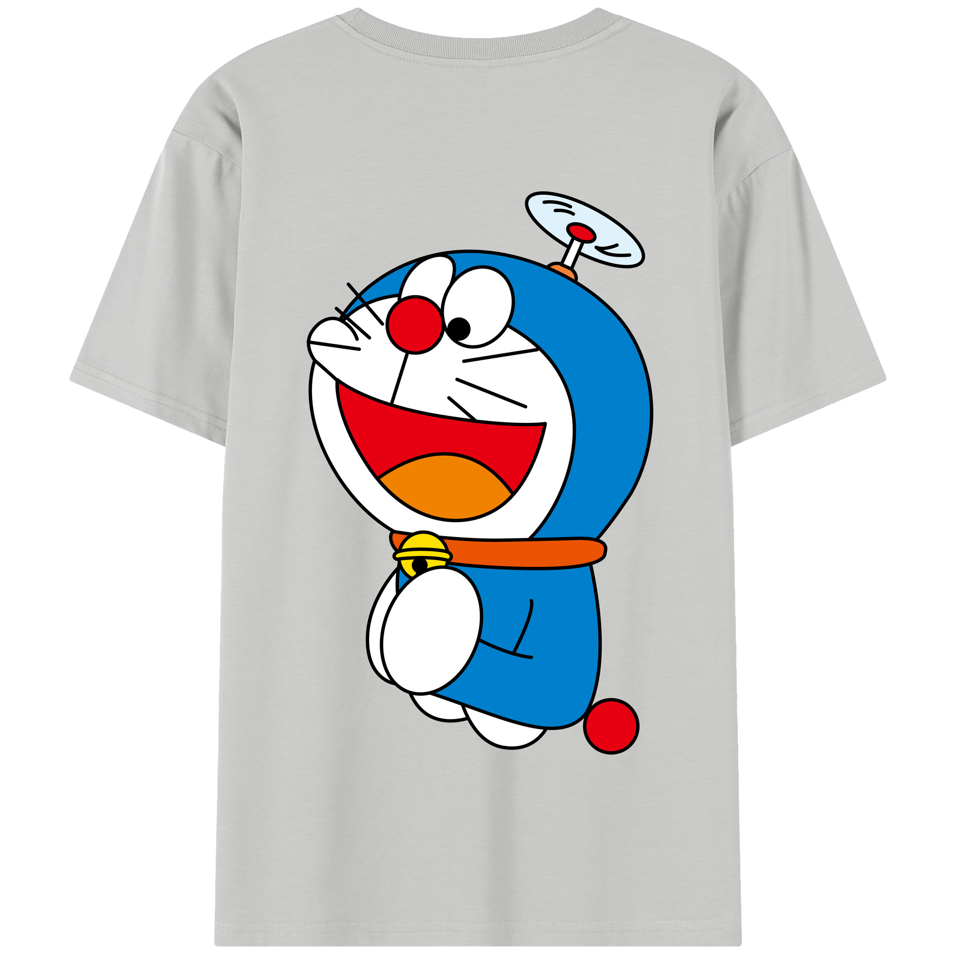 （画像用） ドラえもん Doraemon 綿100％半袖Tシャツ（背面プリント）