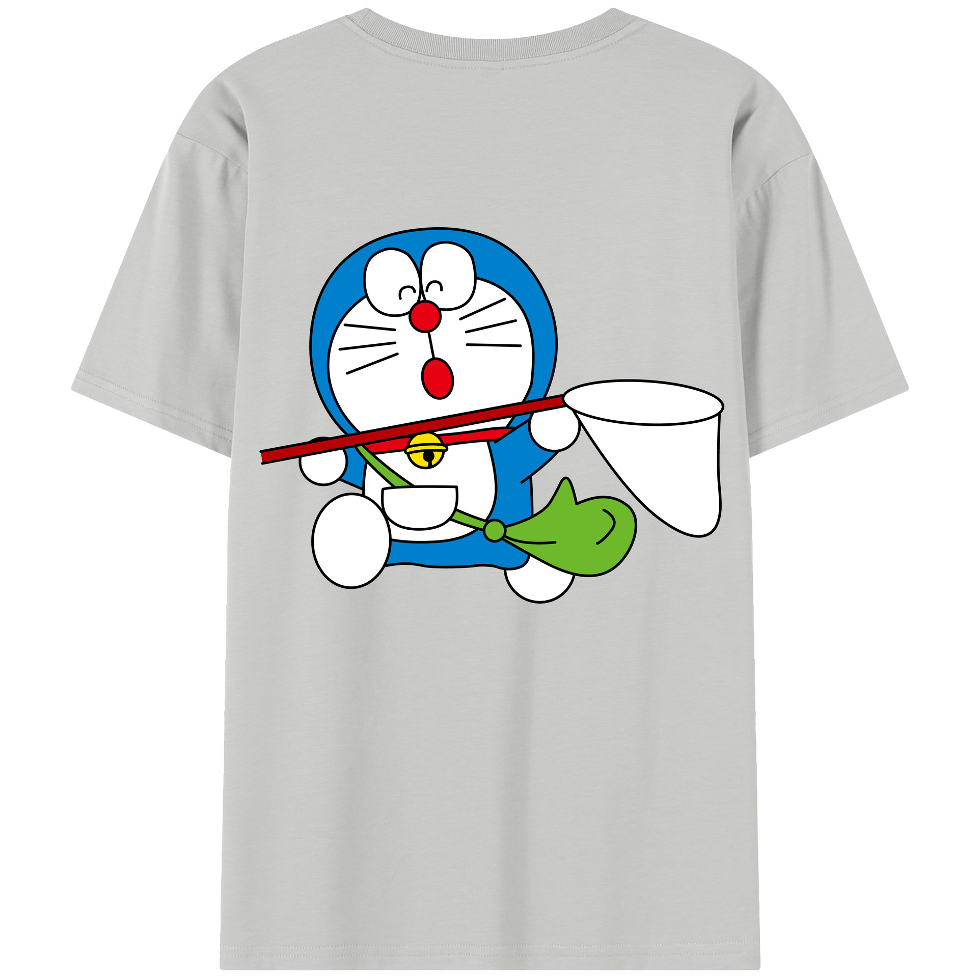 （画像用） ドラえもん Doraemon 綿100％半袖Tシャツ（背面プリント）