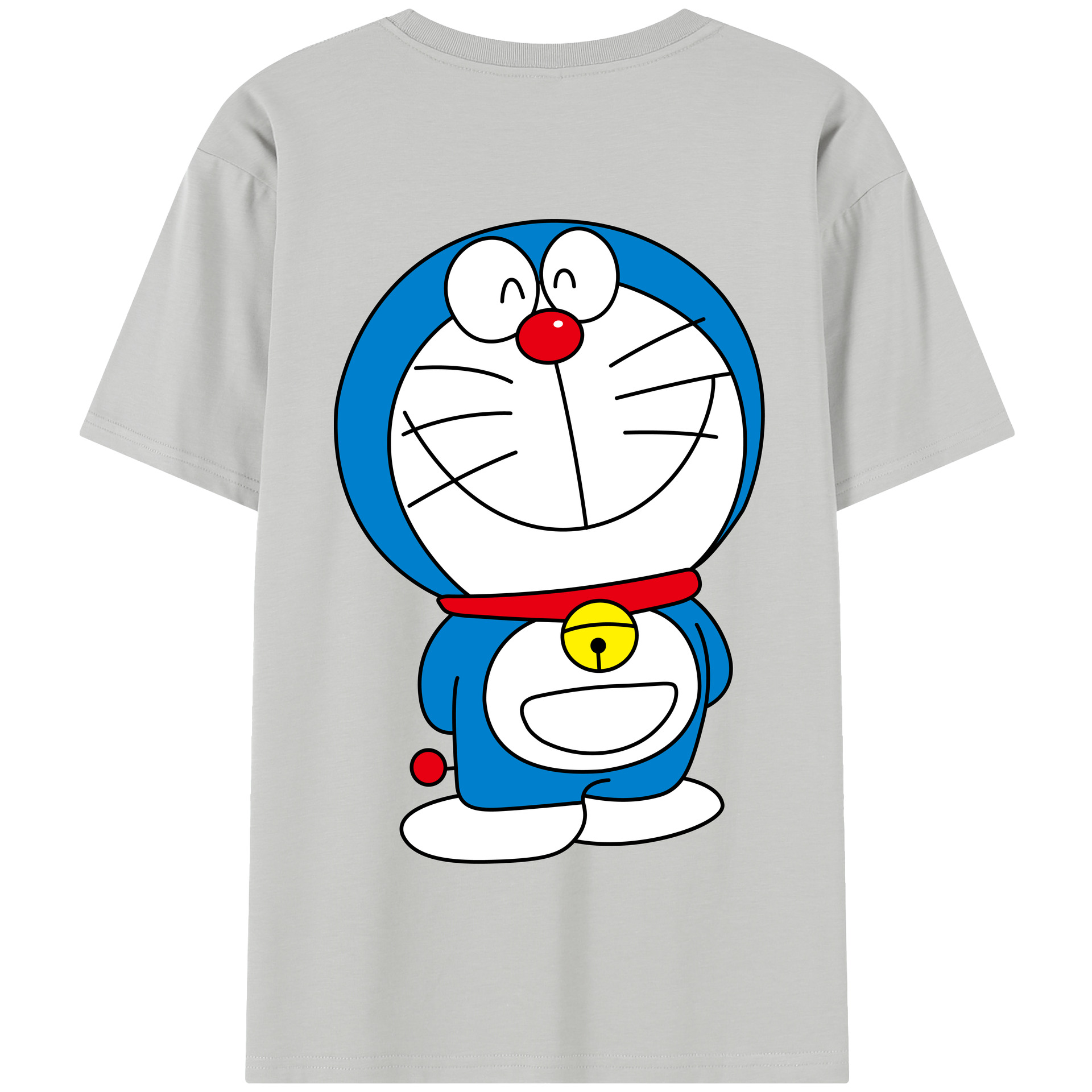 （画像用） ドラえもん Doraemon 綿100％半袖Tシャツ（背面プリント）