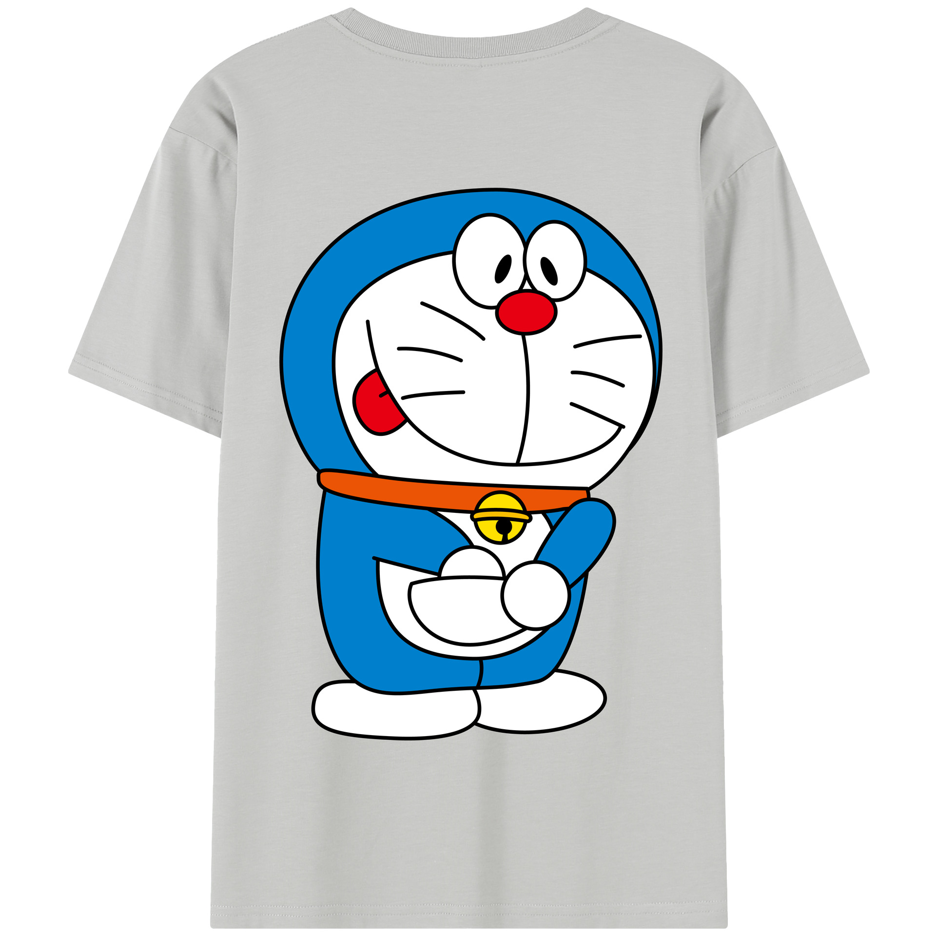 （画像用） ドラえもん Doraemon 綿100％半袖Tシャツ（背面プリント）