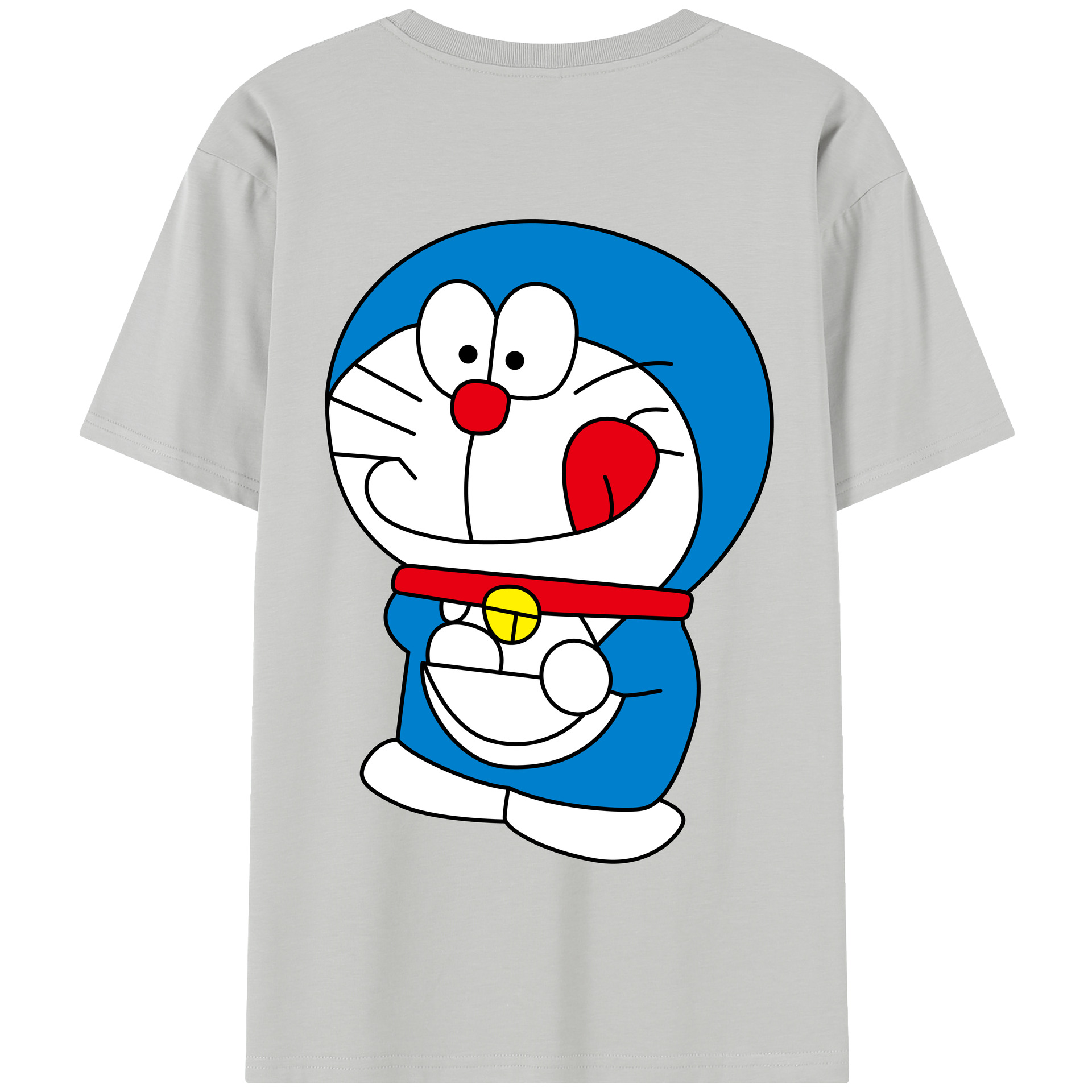 （画像用） ドラえもん Doraemon 綿100％半袖Tシャツ（背面プリント）
