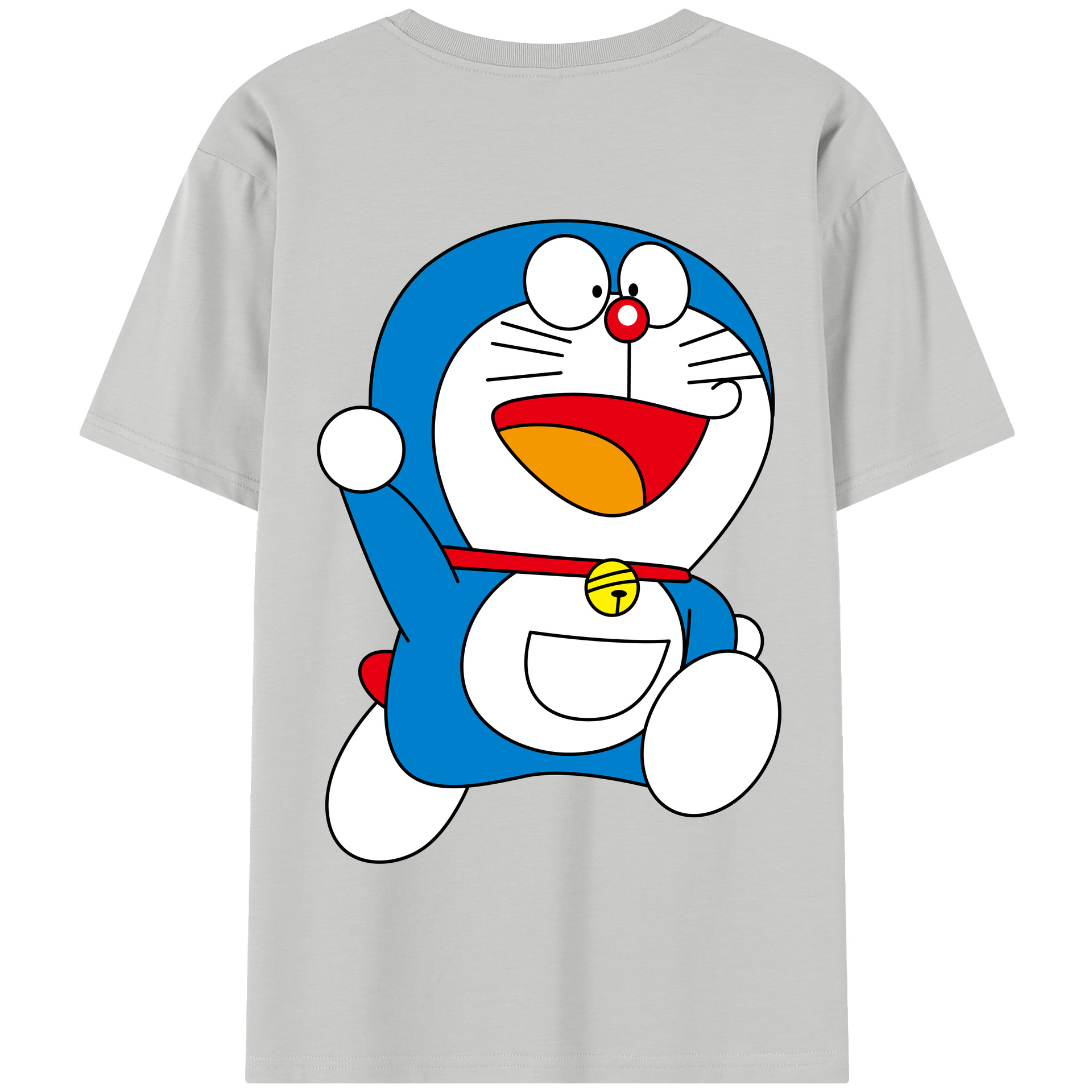 （画像用） ドラえもん Doraemon 綿100％半袖Tシャツ（背面プリント）