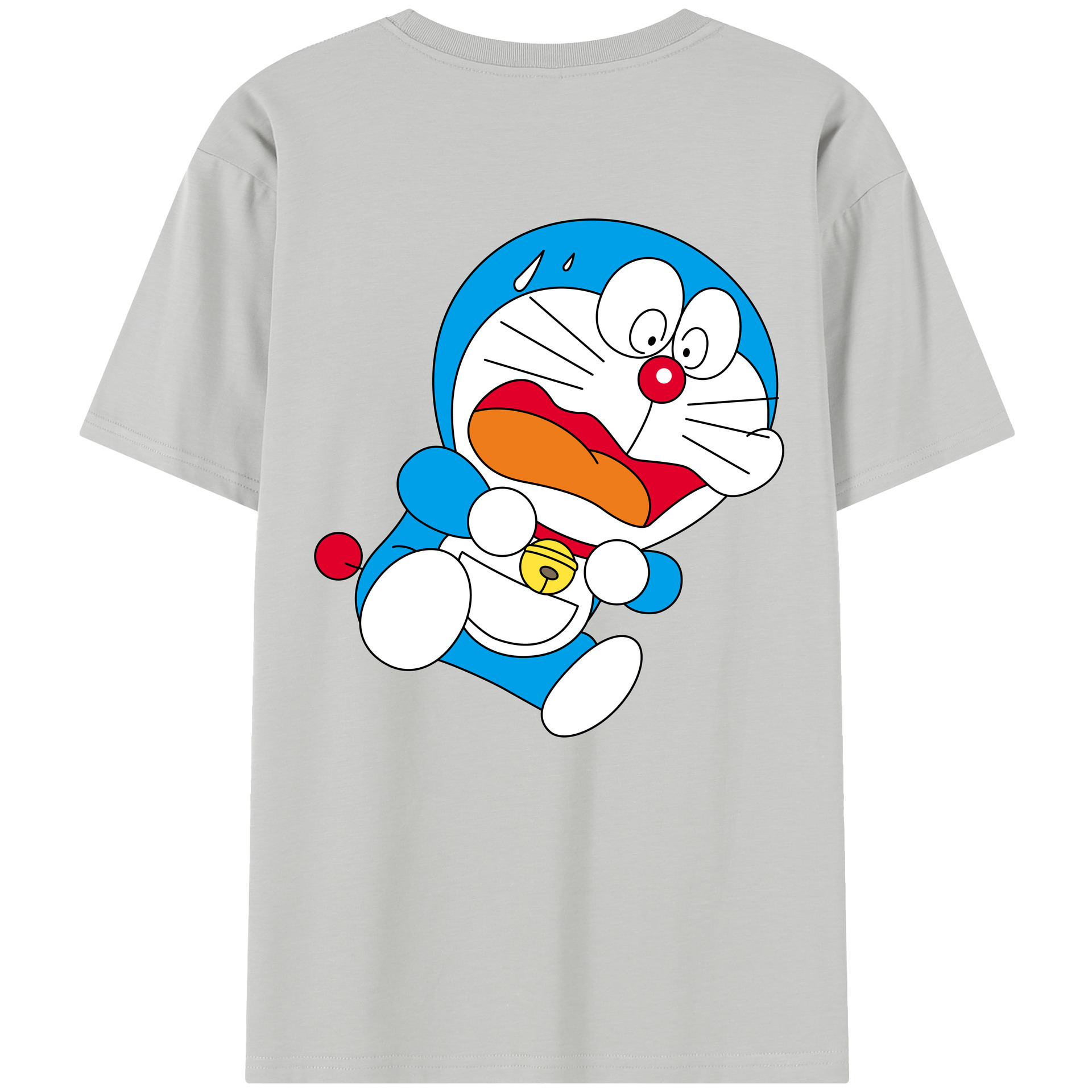（画像用） ドラえもん Doraemon 綿100％半袖Tシャツ（背面プリント）