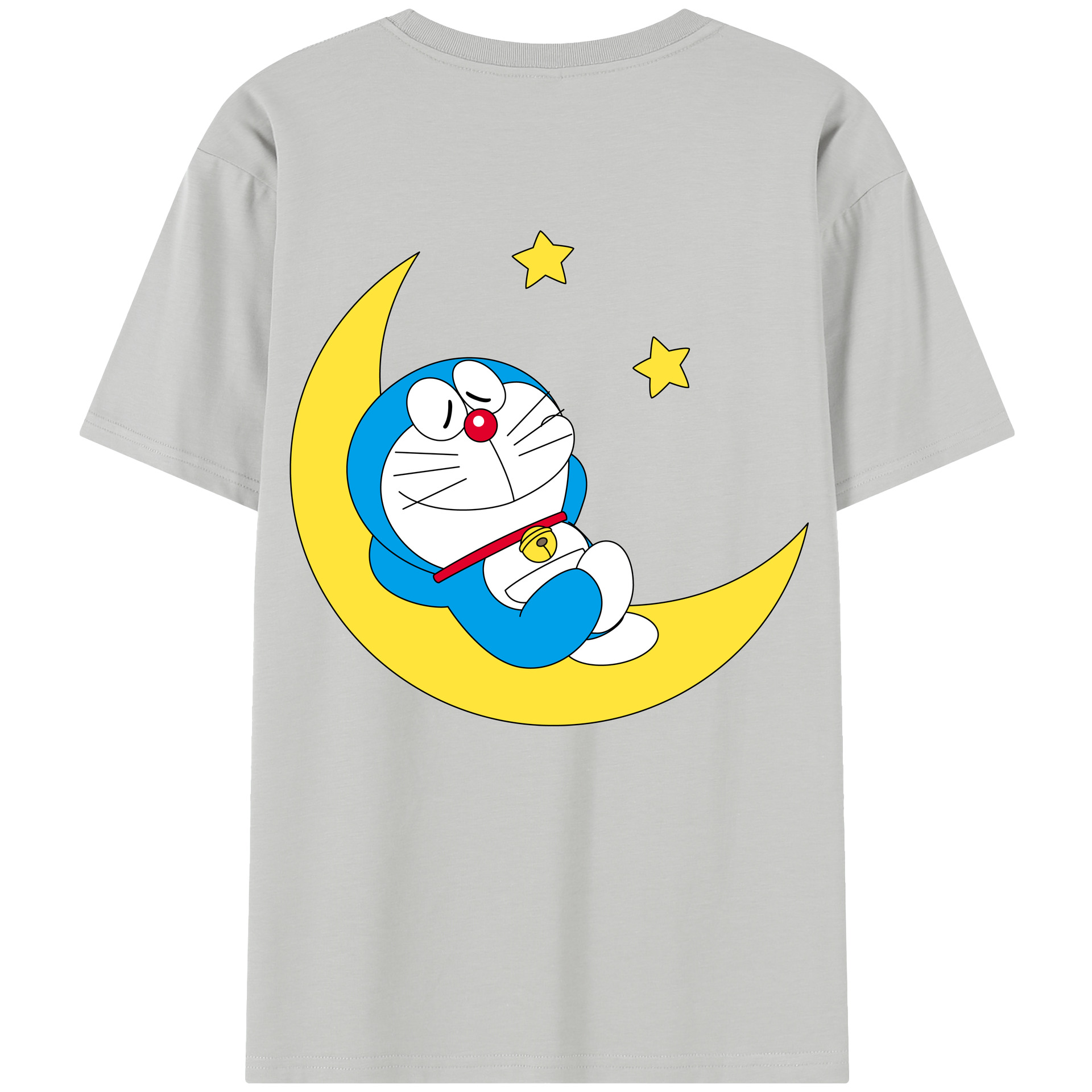 （画像用） ドラえもん Doraemon 綿100％半袖Tシャツ（背面プリント）