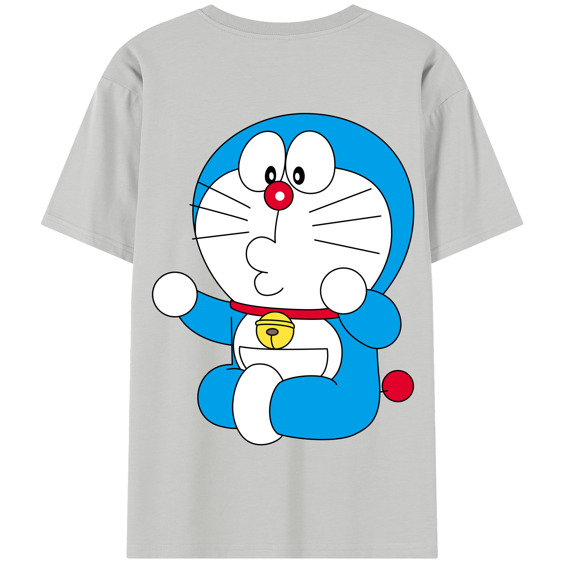 （画像用） ドラえもん Doraemon 綿100％半袖Tシャツ（背面プリント）