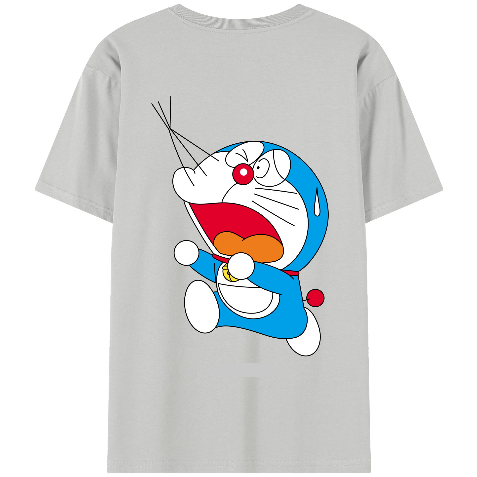 （画像用） ドラえもん Doraemon 綿100％半袖Tシャツ（背面プリント）