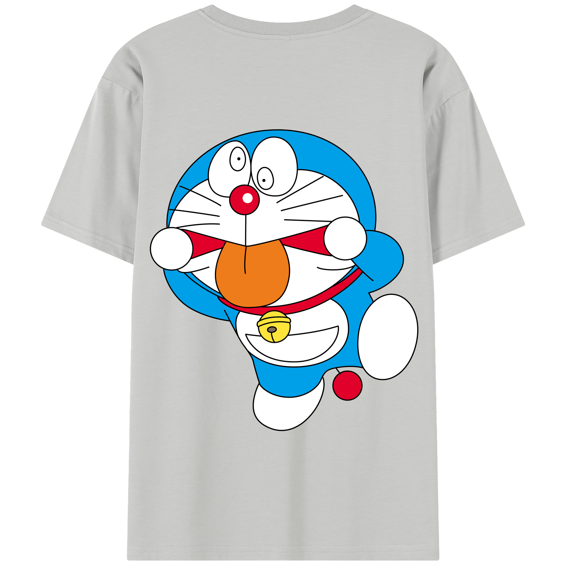 （画像用） ドラえもん Doraemon 綿100％半袖Tシャツ（背面プリント）