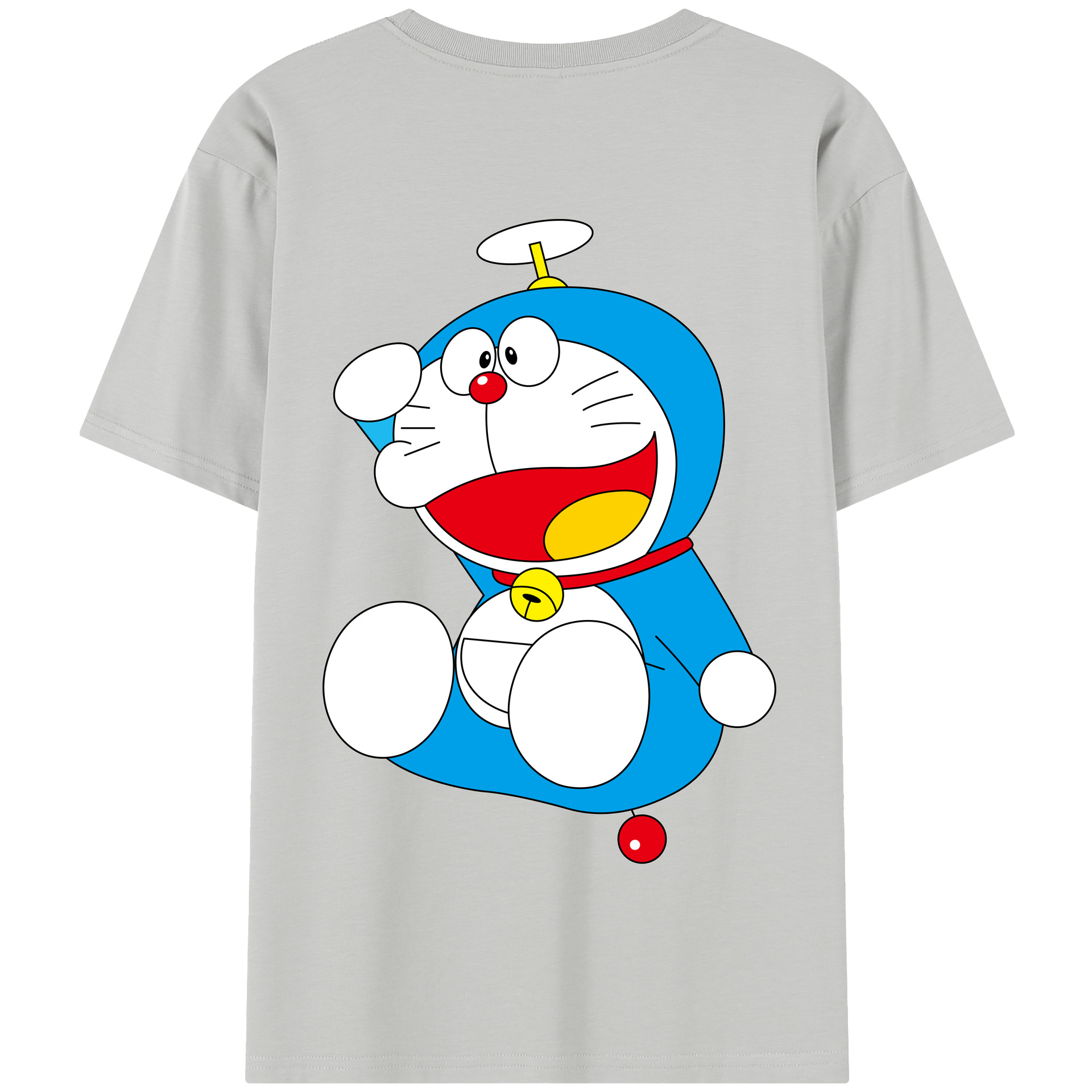（画像用） ドラえもん Doraemon 綿100％半袖Tシャツ（背面プリント）