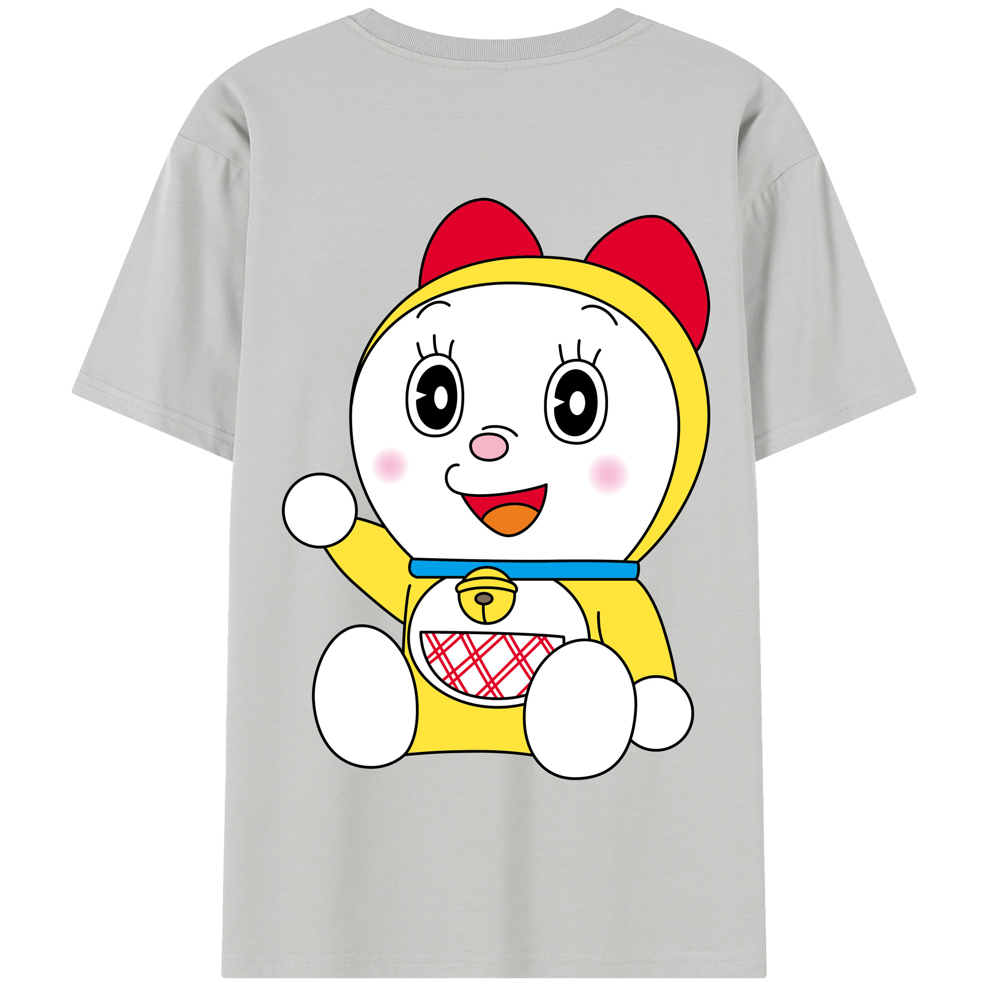 （画像用） ドラえもん ドラミ Doraemon Dorami 綿100％半袖Tシャツ（背面プリント）