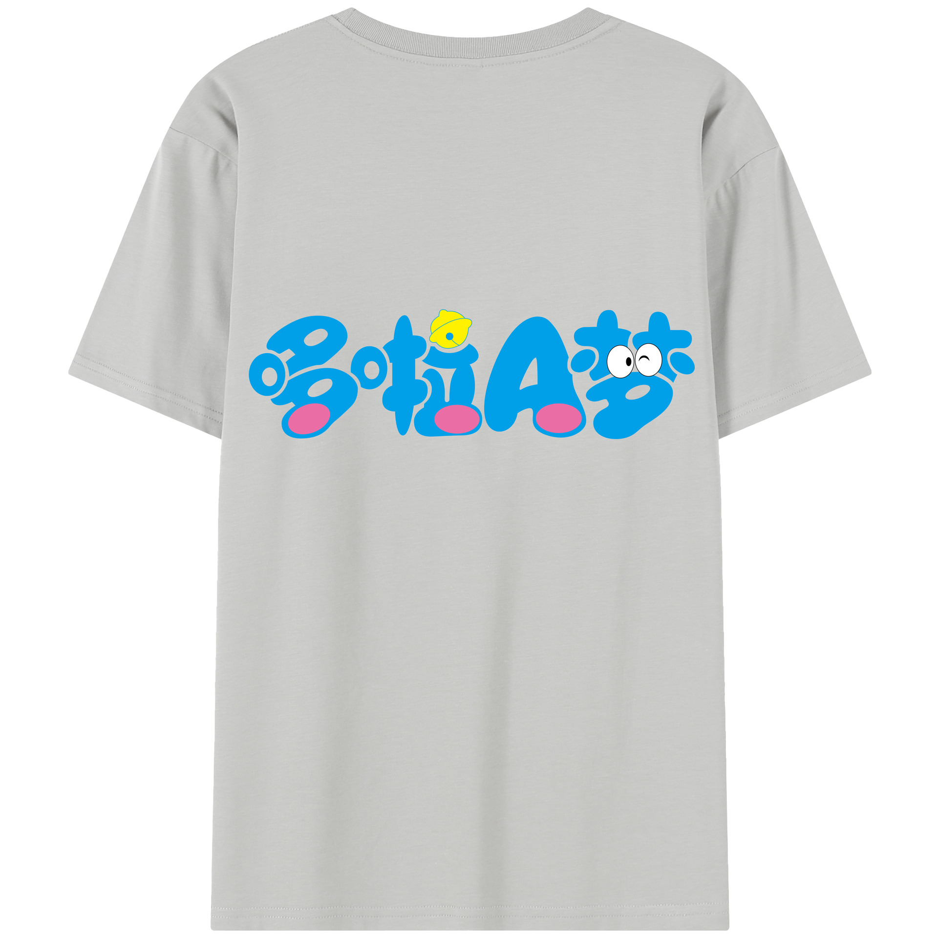 （画像用） ドラえもん Doraemon 綿100％半袖Tシャツ（背面プリント）