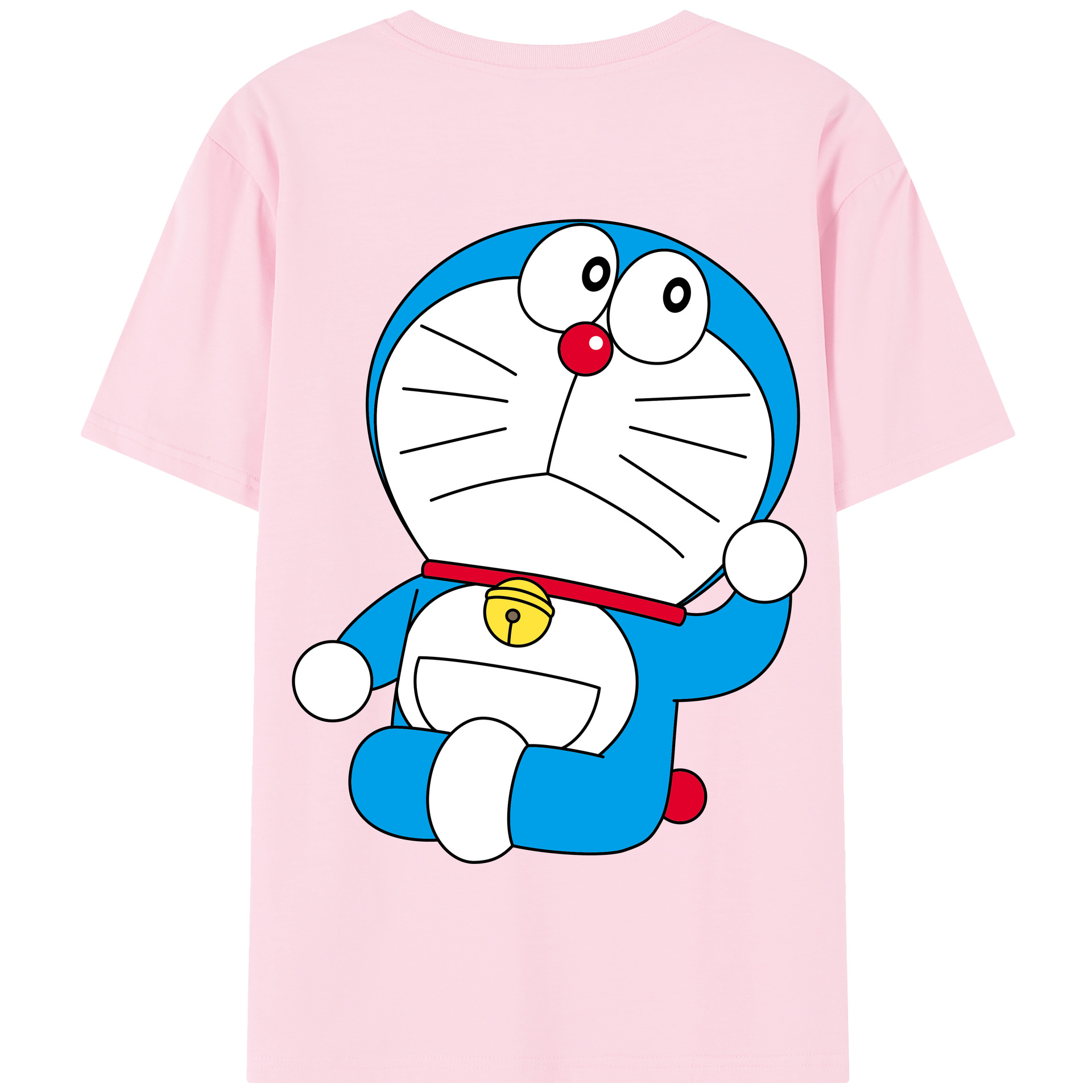 （画像用） ドラえもん Doraemon 綿100％半袖Tシャツ（背面プリント）