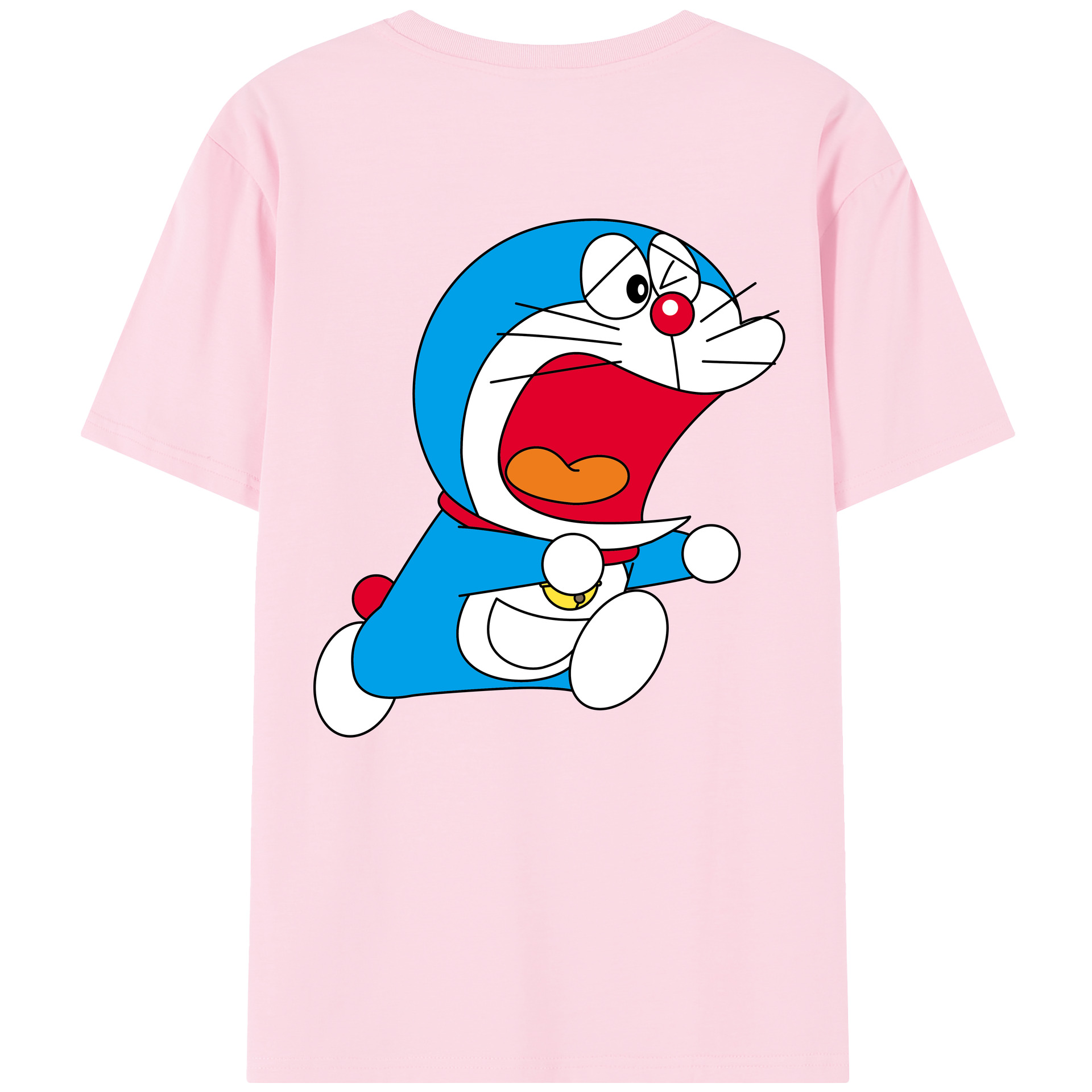 （画像用） ドラえもん Doraemon 綿100％半袖Tシャツ（背面プリント）