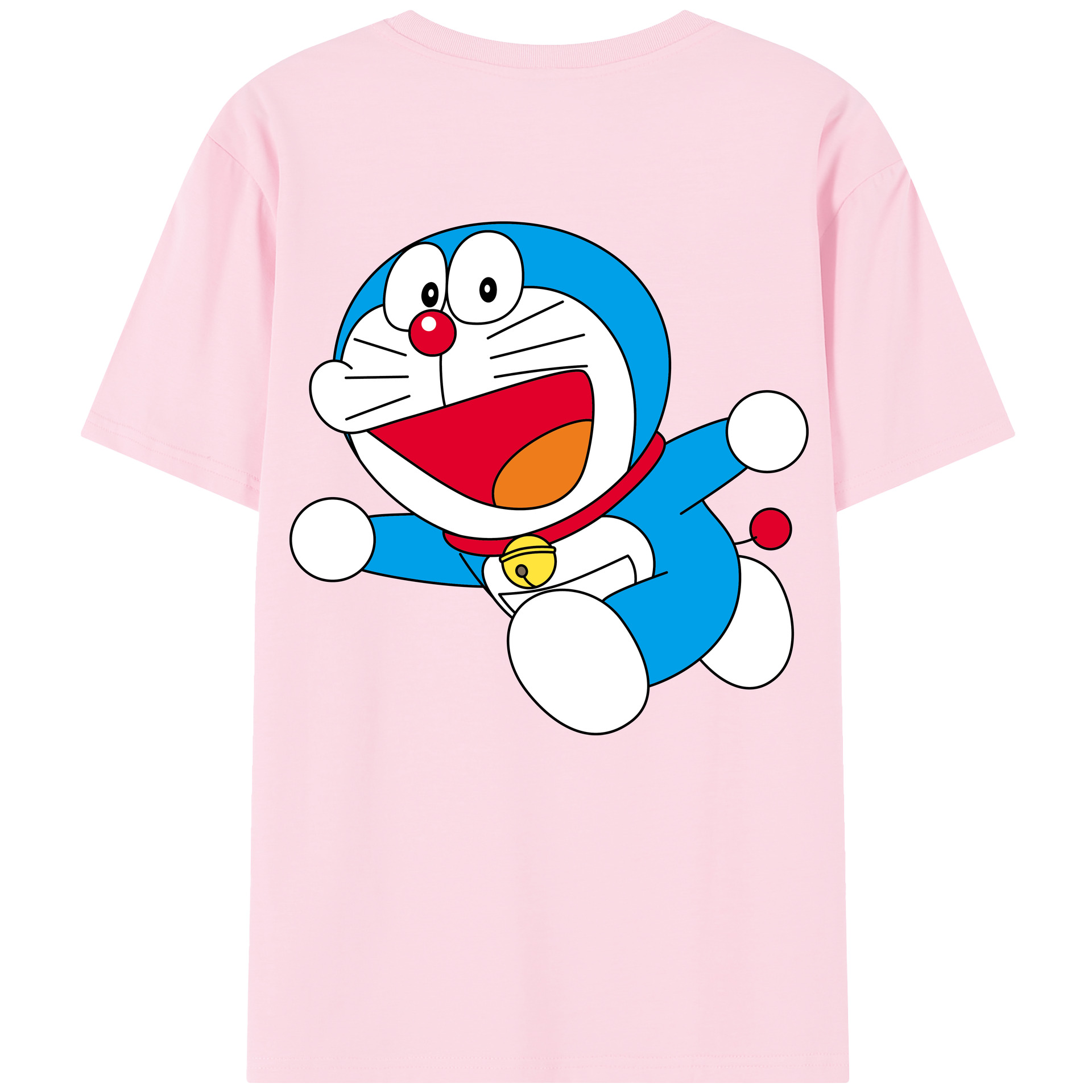 （画像用） ドラえもん Doraemon 綿100％半袖Tシャツ（背面プリント）