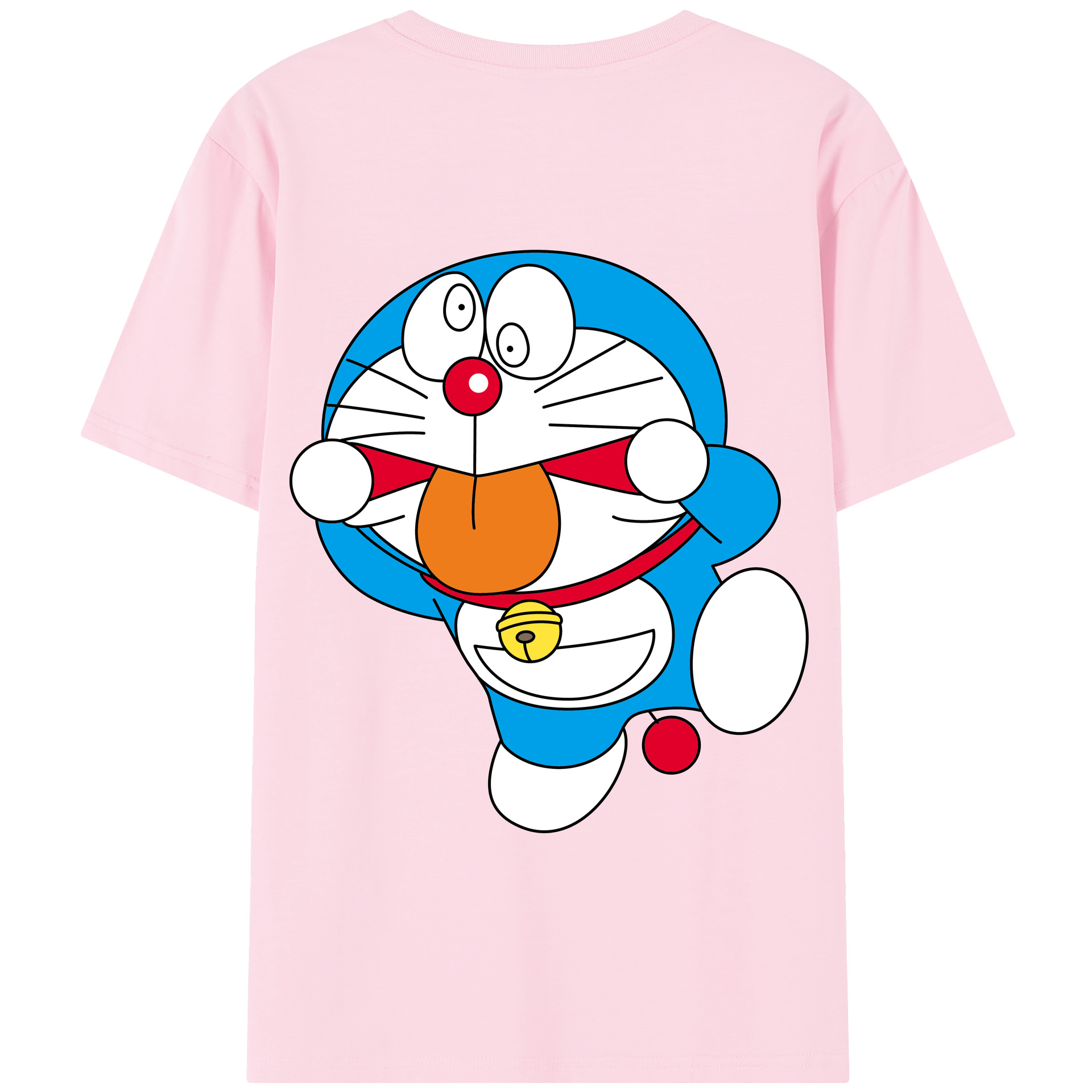 （画像用） ドラえもん Doraemon 綿100％半袖Tシャツ（背面プリント）