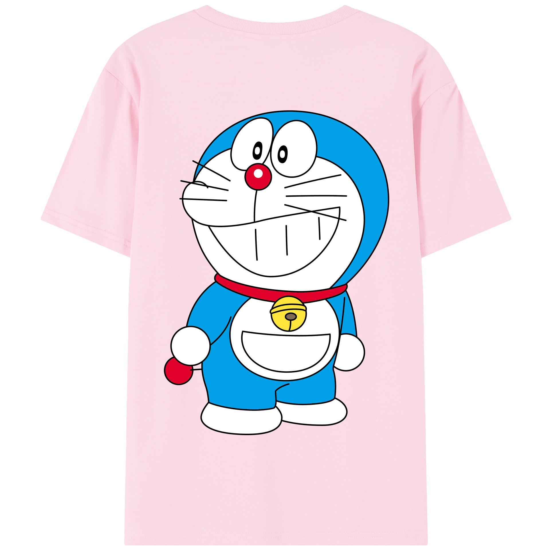 （画像用） ドラえもん Doraemon 綿100％半袖Tシャツ（背面プリント）