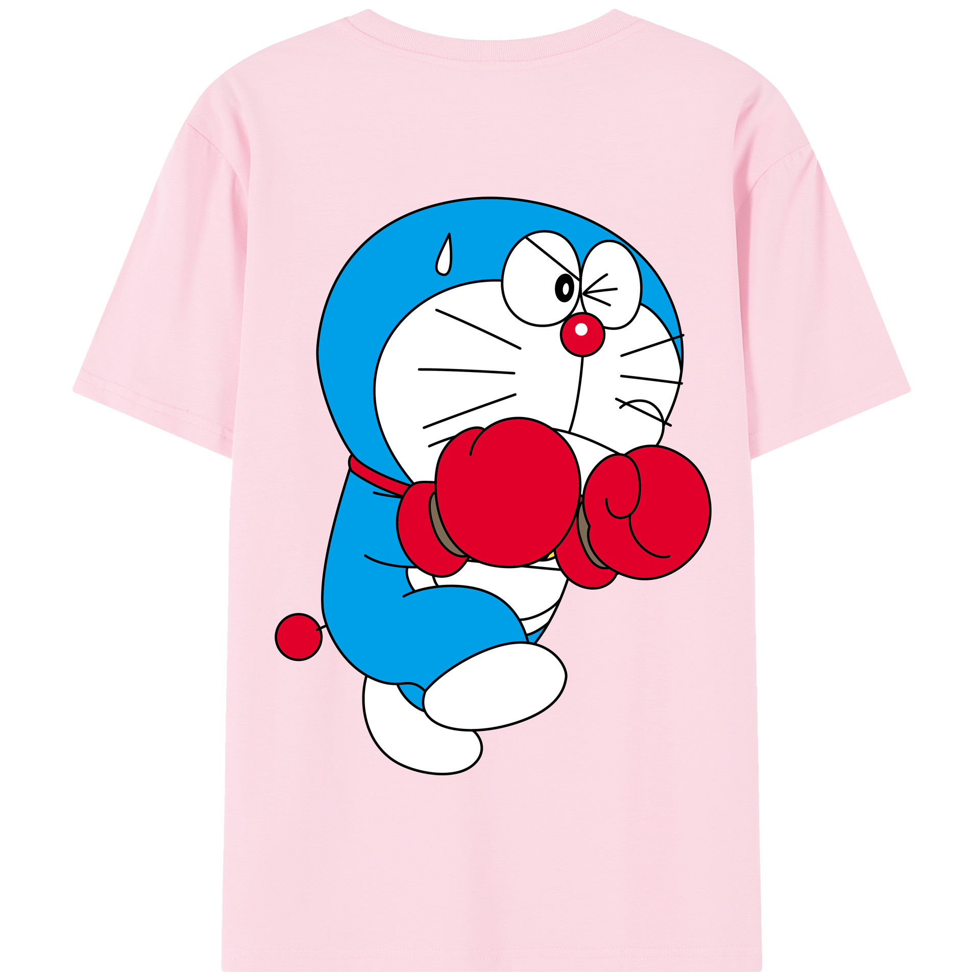 （画像用） ドラえもん Doraemon 綿100％半袖Tシャツ（背面プリント）