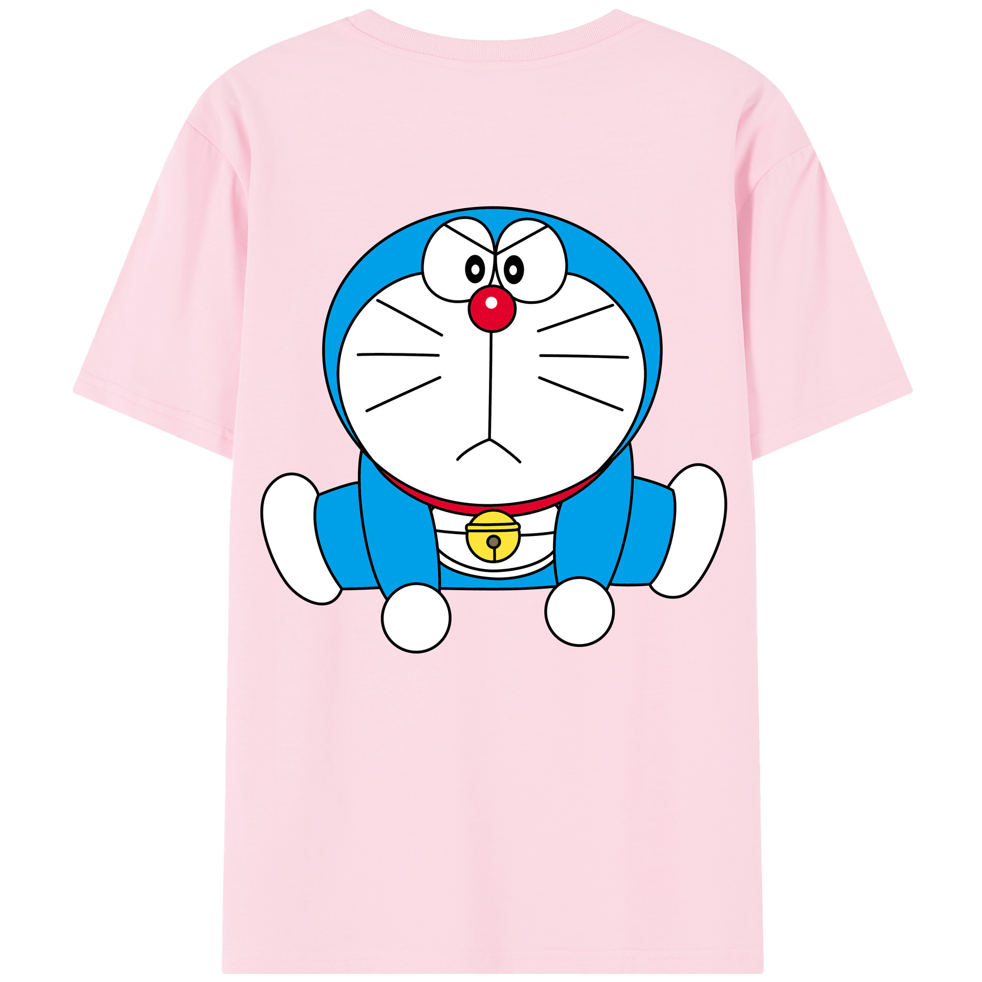（画像用） ドラえもん Doraemon 綿100％半袖Tシャツ（背面プリント）