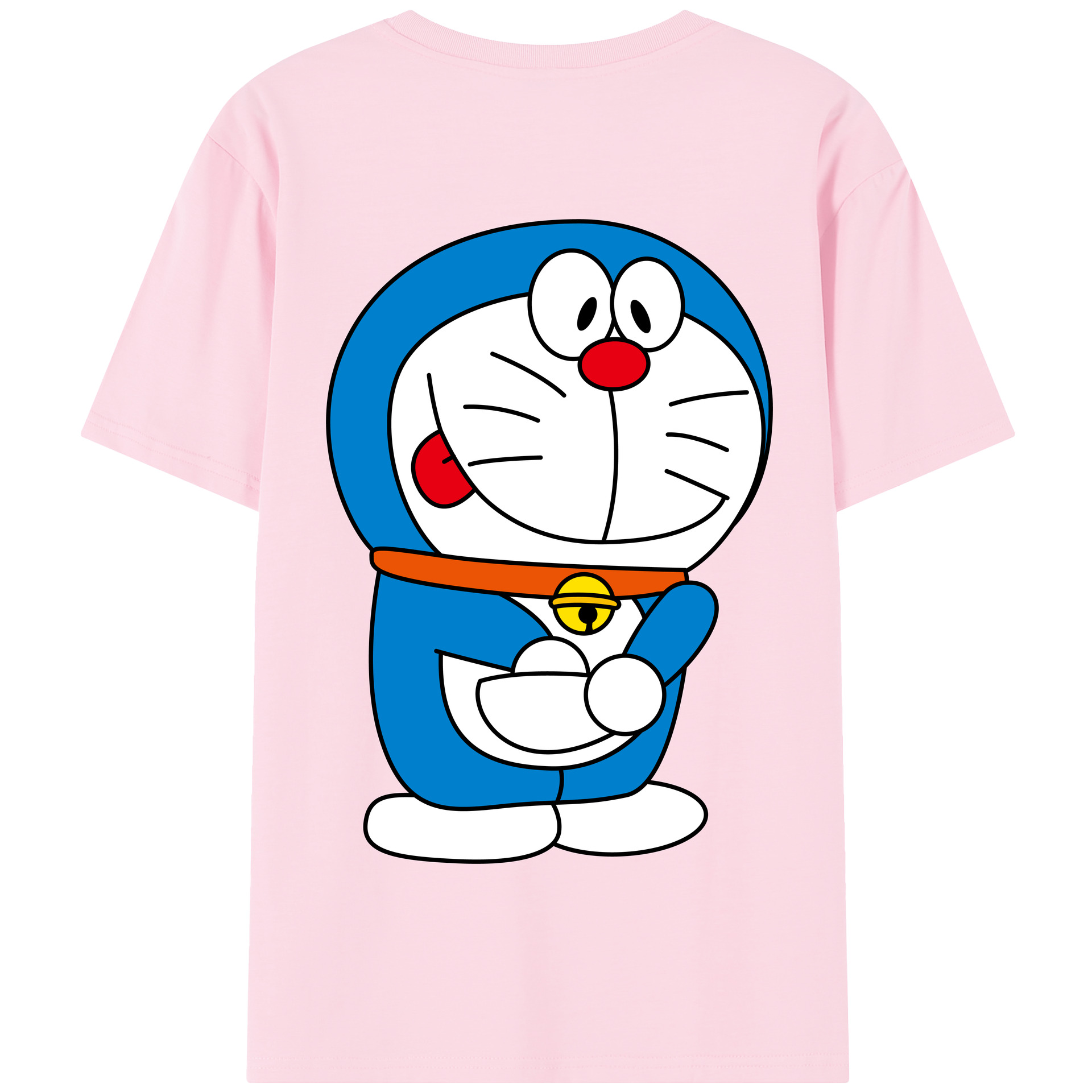 （画像用） ドラえもん Doraemon 綿100％半袖Tシャツ（背面プリント）