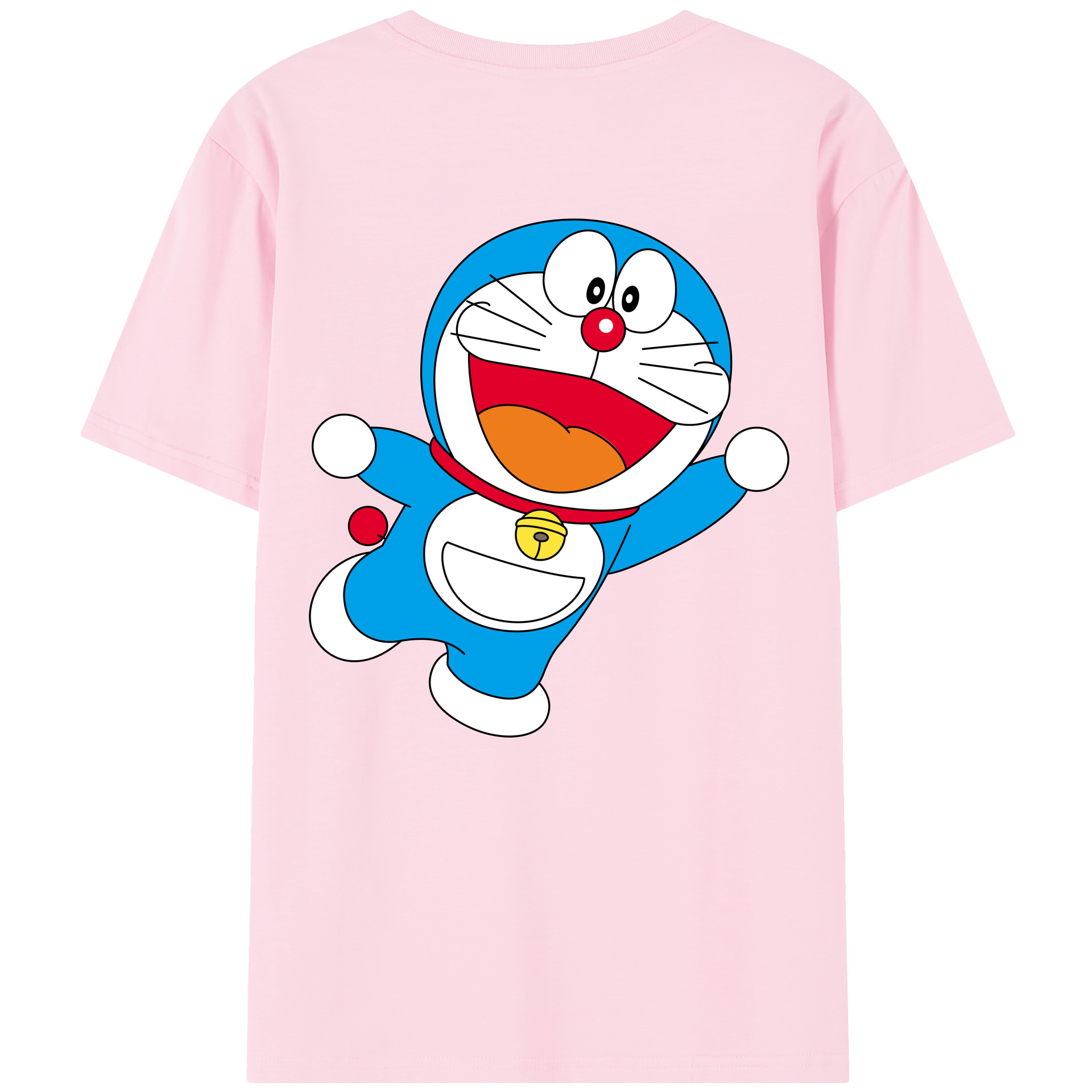 （画像用） ドラえもん Doraemon 綿100％半袖Tシャツ（背面プリント）