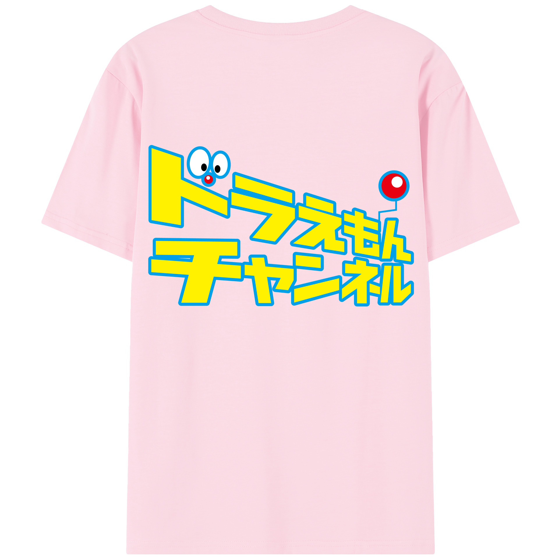 （画像用） ドラえもん Doraemon 綿100％半袖Tシャツ（背面プリント）