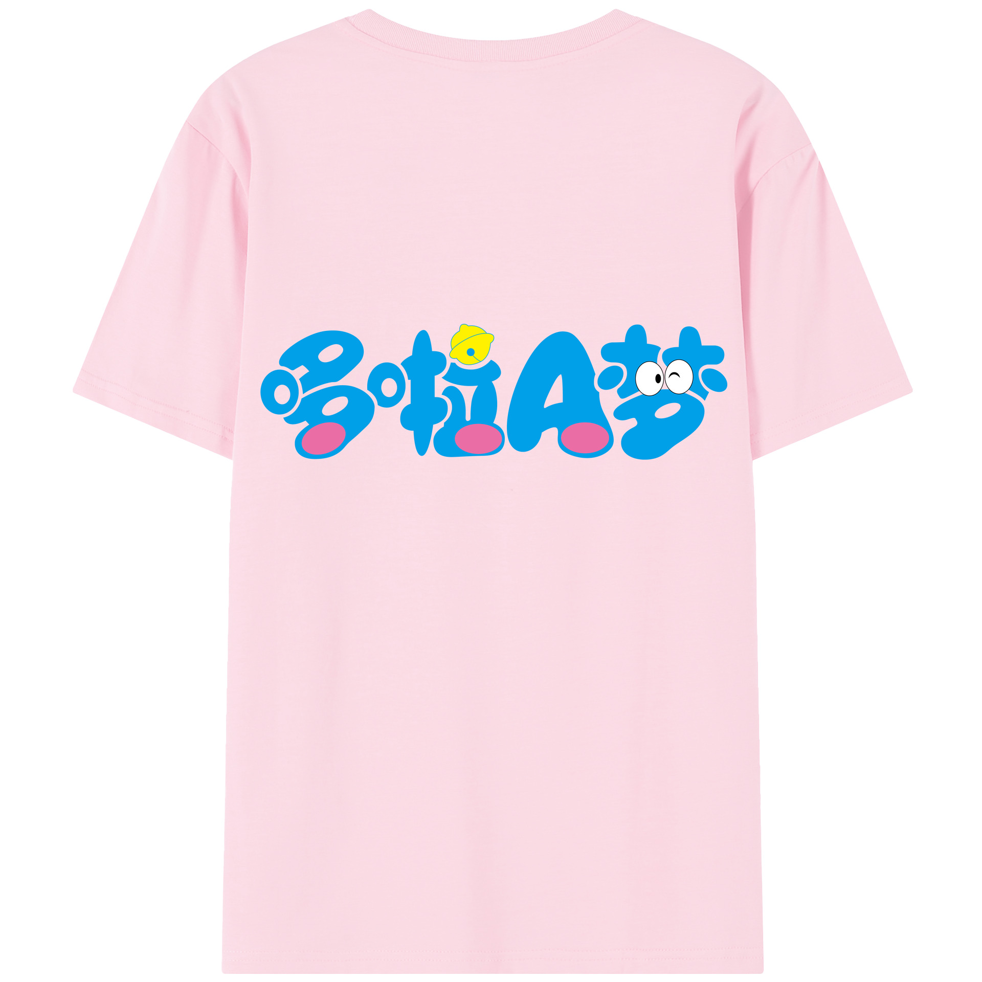 （画像用） ドラえもん Doraemon 綿100％半袖Tシャツ（背面プリント）