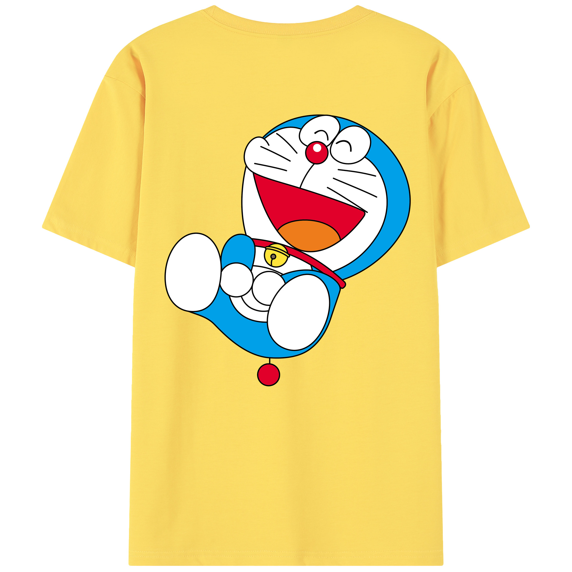 （画像用） ドラえもん Doraemon 綿100％半袖Tシャツ（背面プリント）
