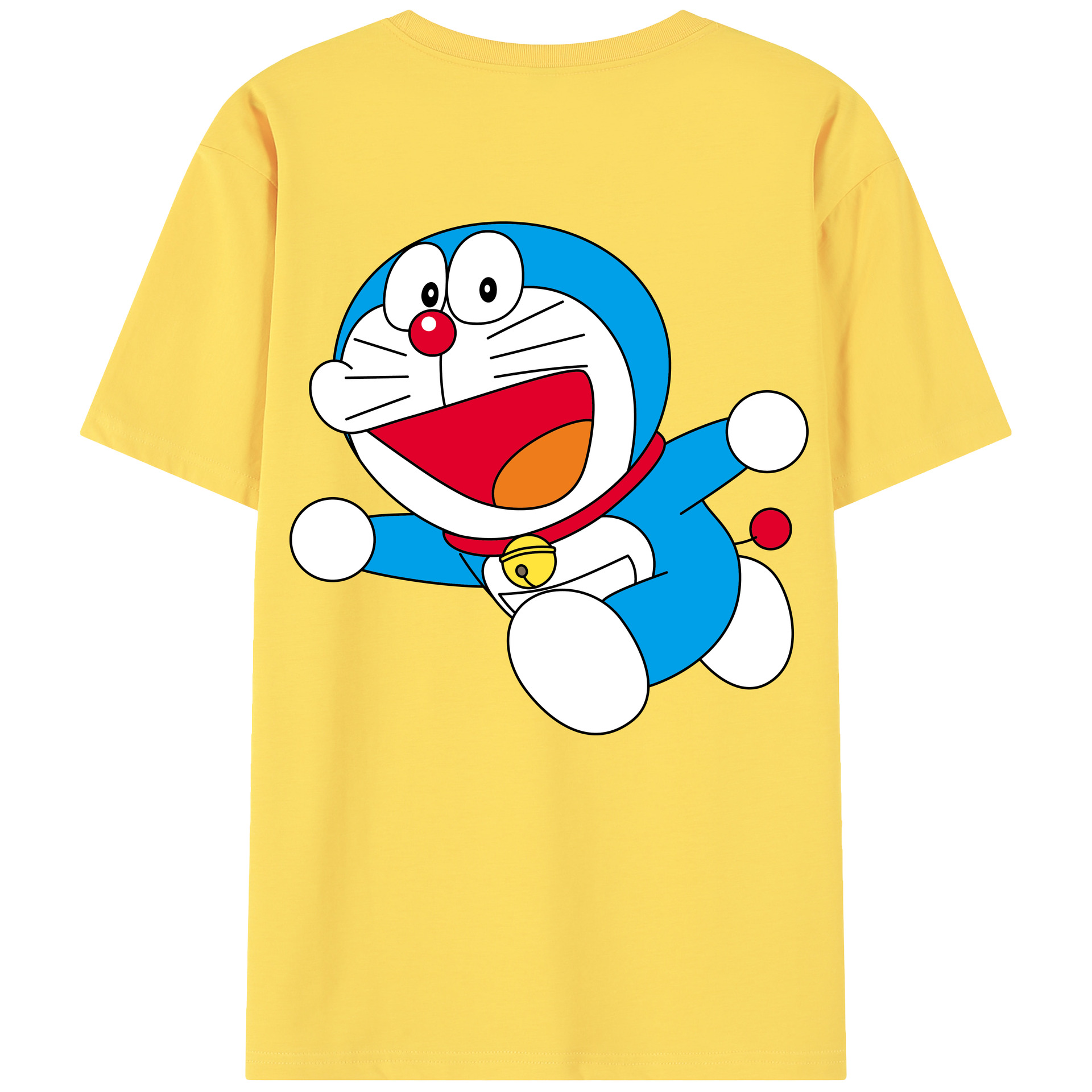 （画像用） ドラえもん Doraemon 綿100％半袖Tシャツ（背面プリント）
