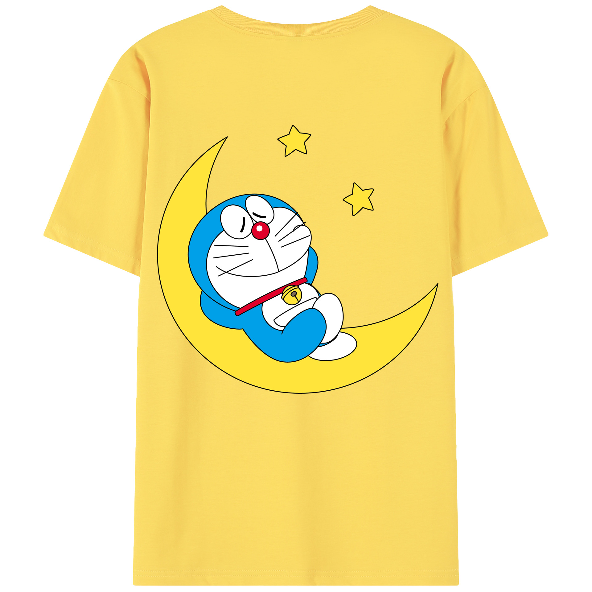 （画像用） ドラえもん Doraemon 綿100％半袖Tシャツ（背面プリント）