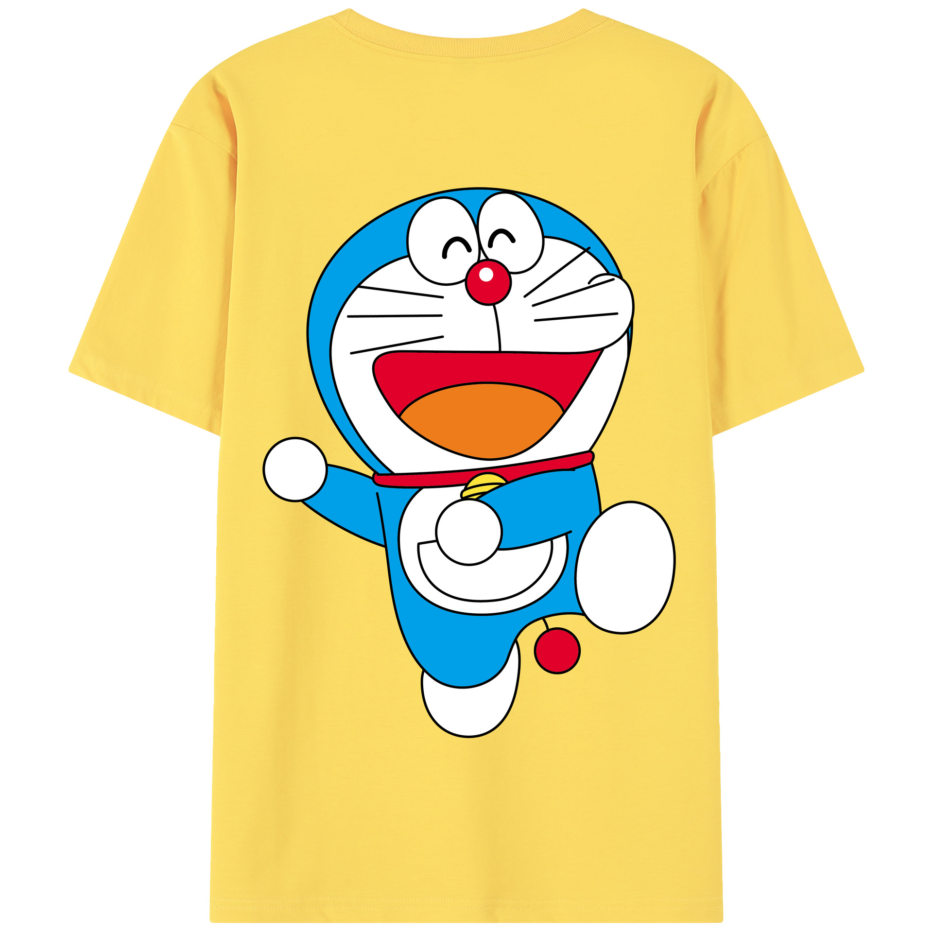 （画像用） ドラえもん Doraemon 綿100％半袖Tシャツ（背面プリント）