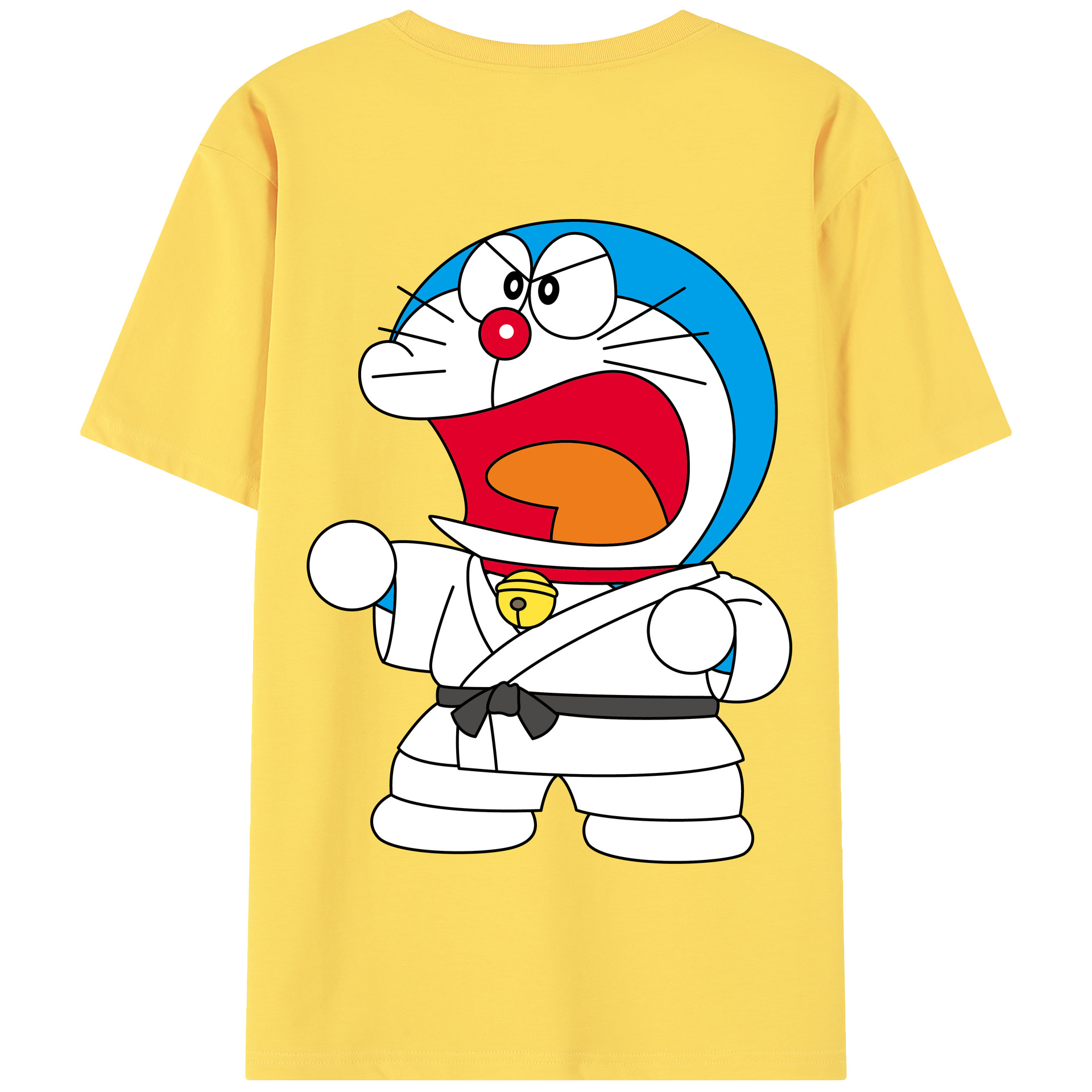 （画像用） ドラえもん Doraemon 綿100％半袖Tシャツ（背面プリント）