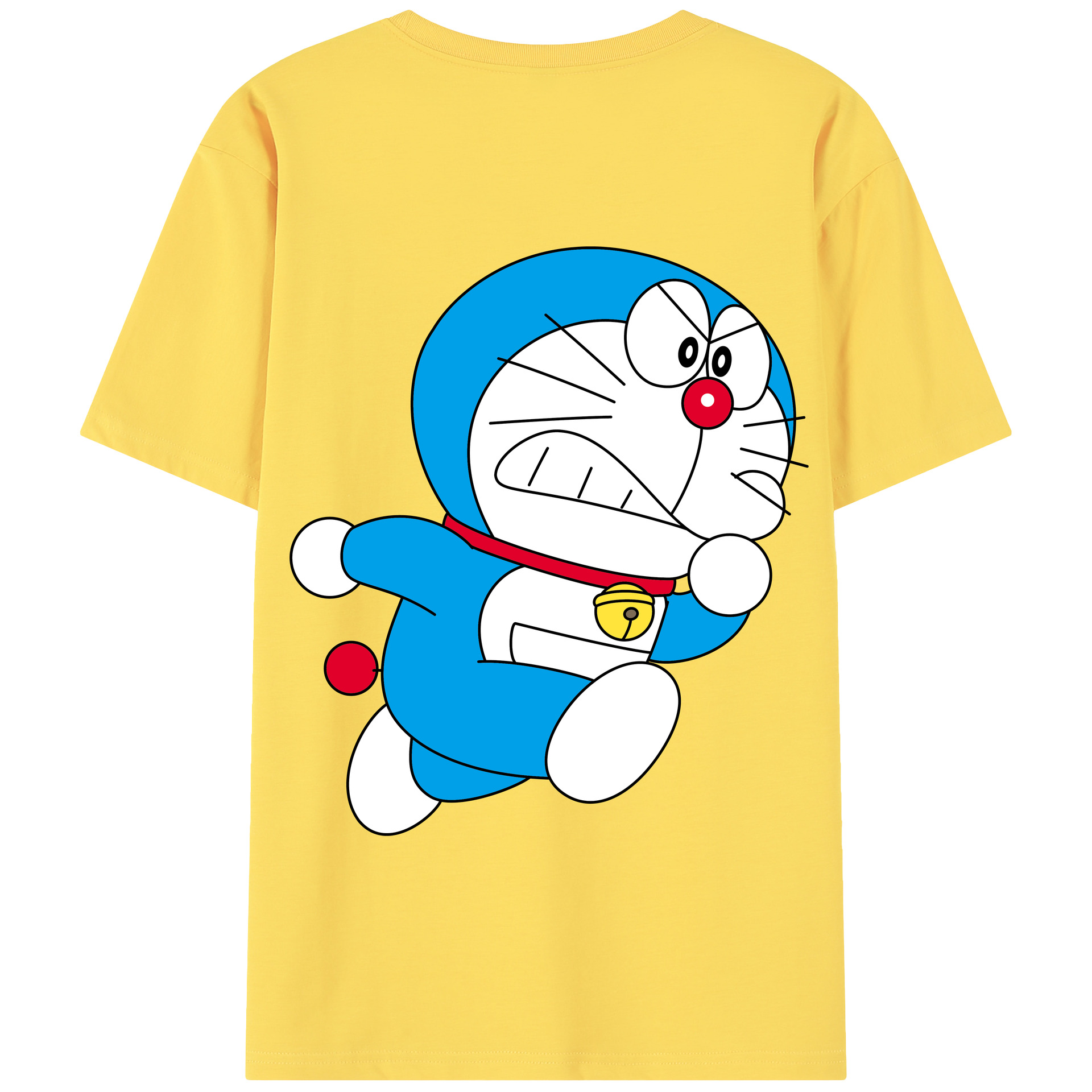 （画像用） ドラえもん Doraemon 綿100％半袖Tシャツ（背面プリント）