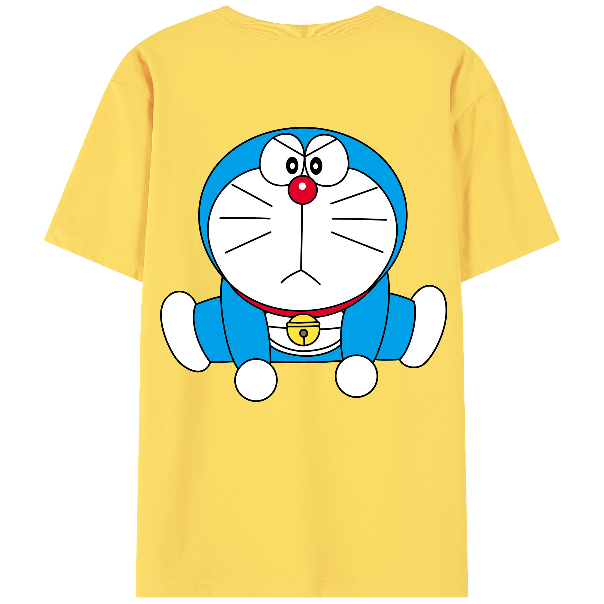 （画像用） ドラえもん Doraemon 綿100％半袖Tシャツ（背面プリント）