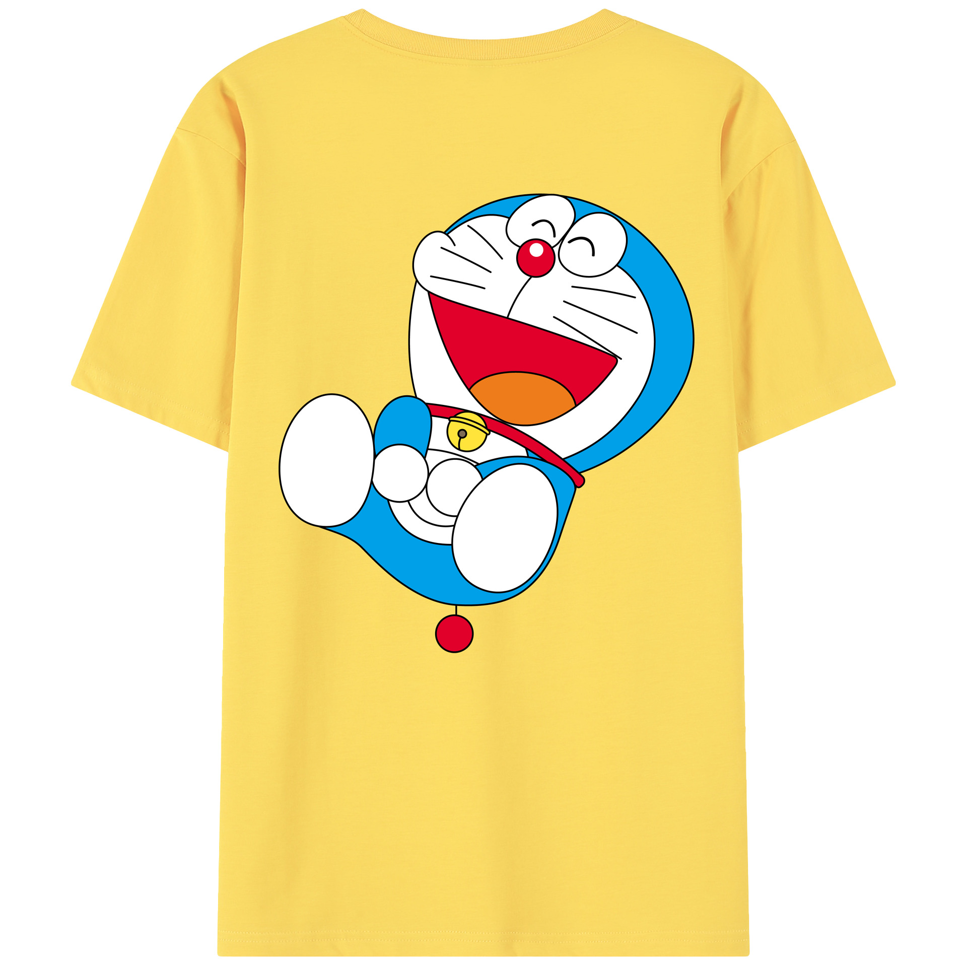 （画像用） ドラえもん Doraemon 綿100％半袖Tシャツ（背面プリント）