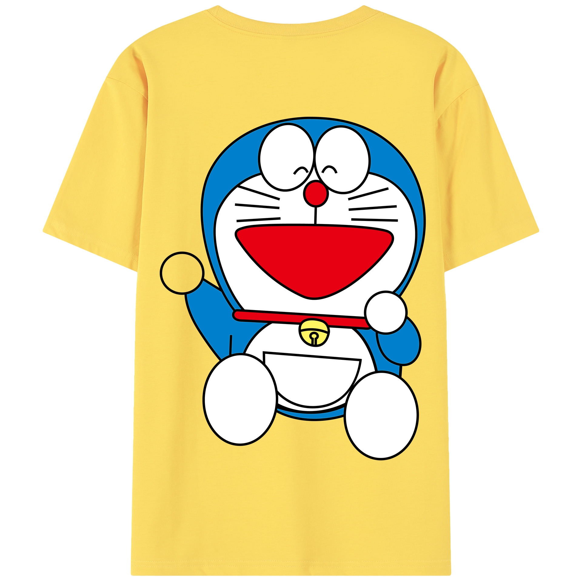 （画像用） ドラえもん Doraemon 綿100％半袖Tシャツ（背面プリント）