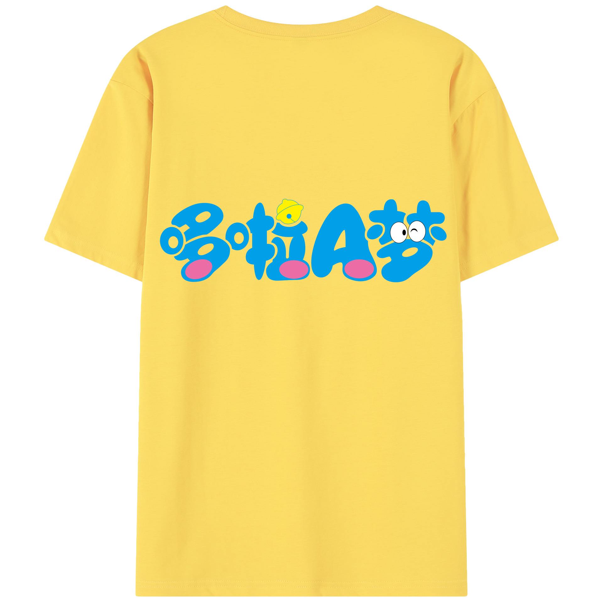 （画像用） ドラえもん Doraemon 綿100％半袖Tシャツ（背面プリント）