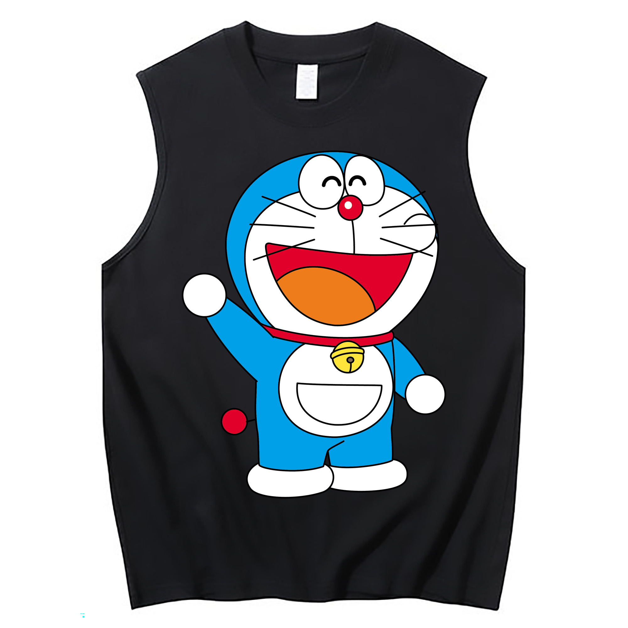 （画像用） ドラえもん Doraemon コットン100％タンクトップ（フロントプリント）