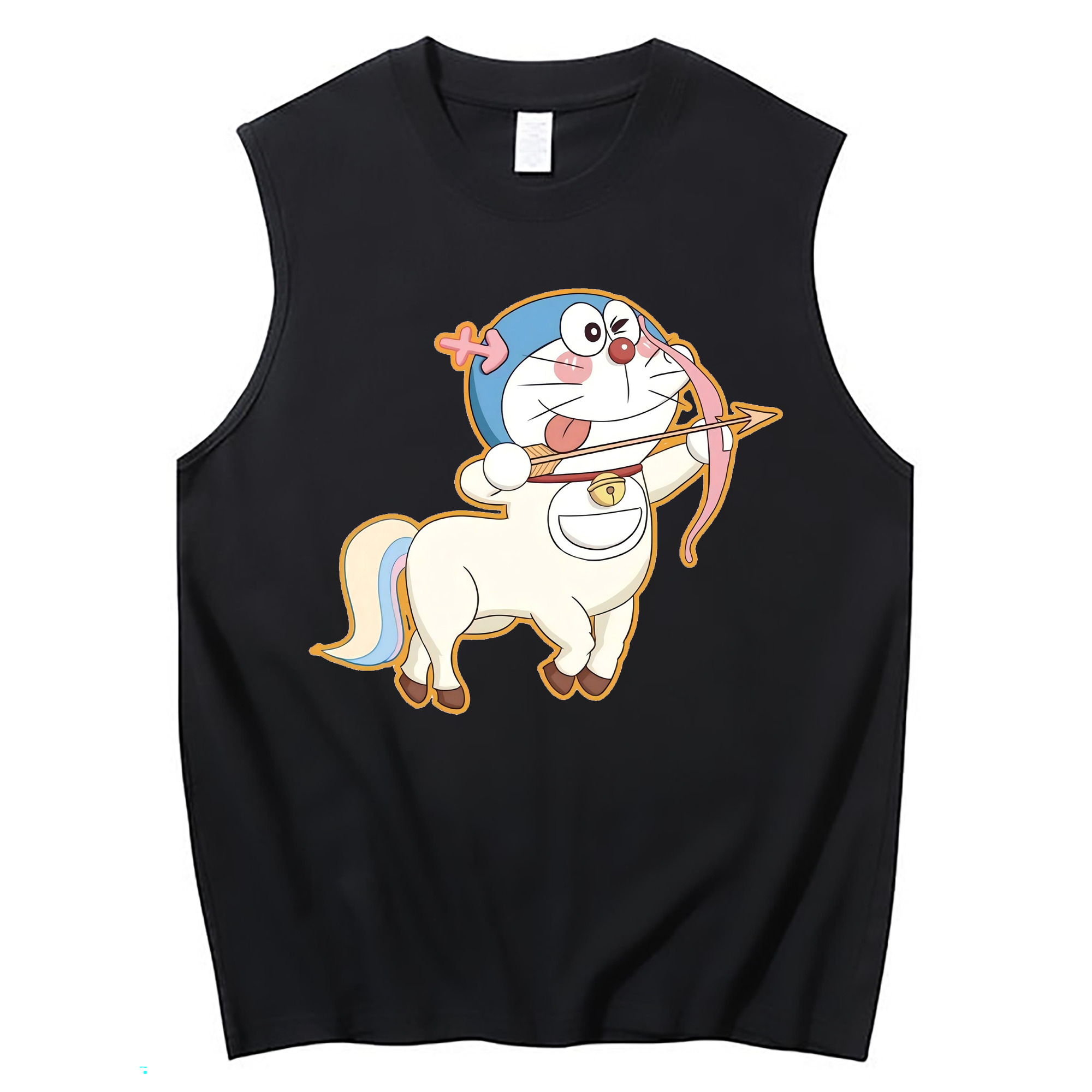 （画像用） ドラえもん Doraemon コットン100％タンクトップ（フロントプリント）