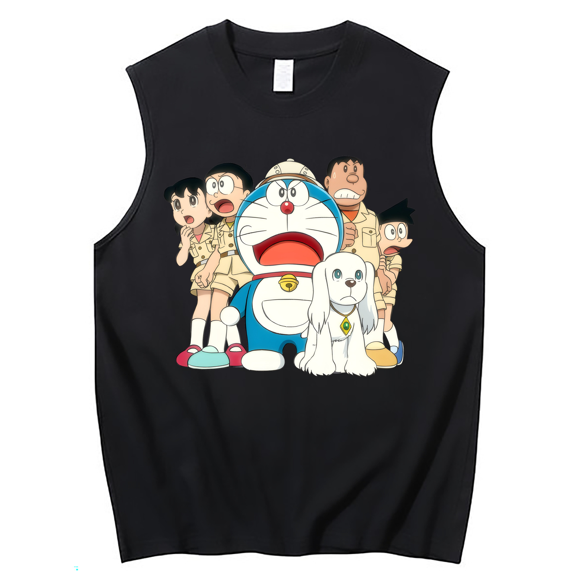 （画像用） ドラえもん Doraemon コットン100％タンクトップ（フロントプリント）
