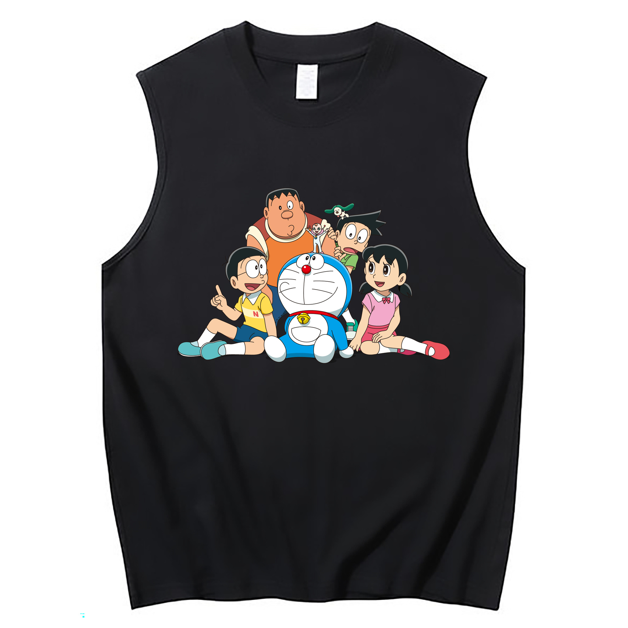 （画像用） ドラえもん Doraemon コットン100％タンクトップ（フロントプリント）