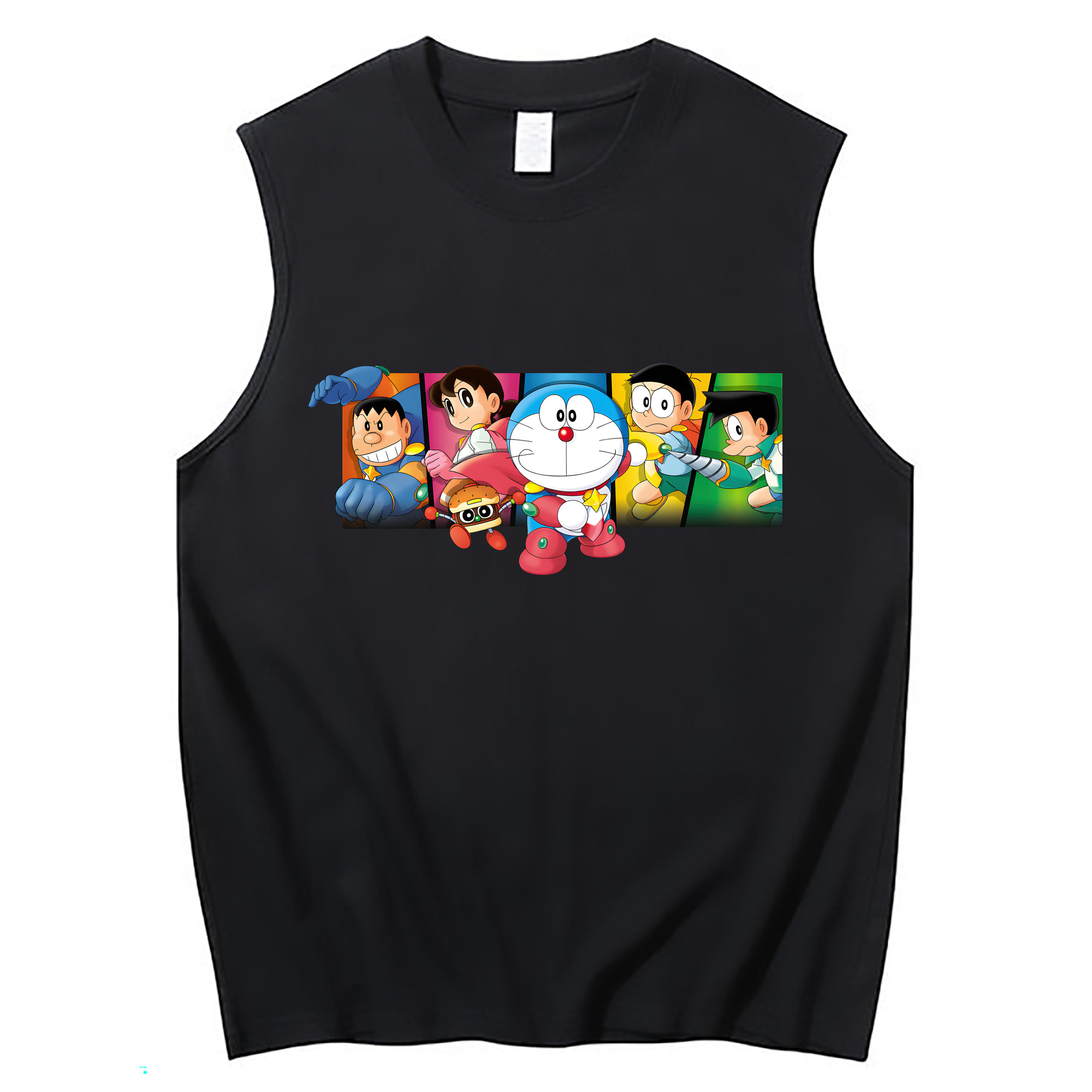 （画像用） ドラえもん Doraemon コットン100％タンクトップ（フロントプリント）