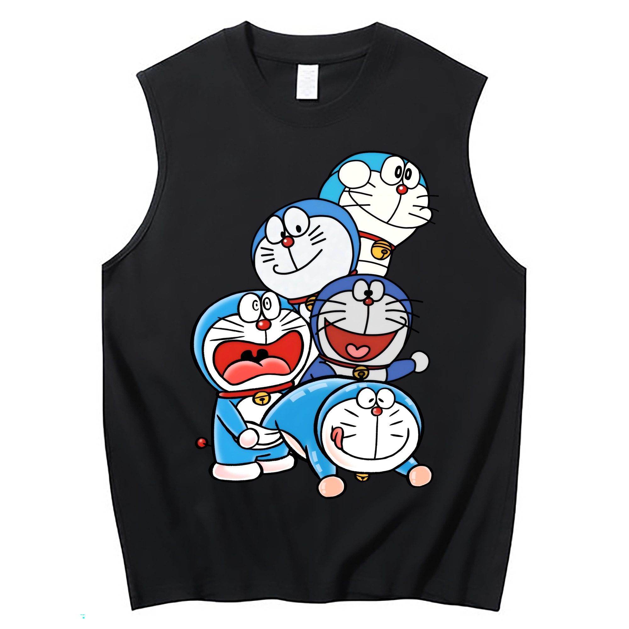 （画像用） ドラえもん Doraemon コットン100％タンクトップ（フロントプリント）