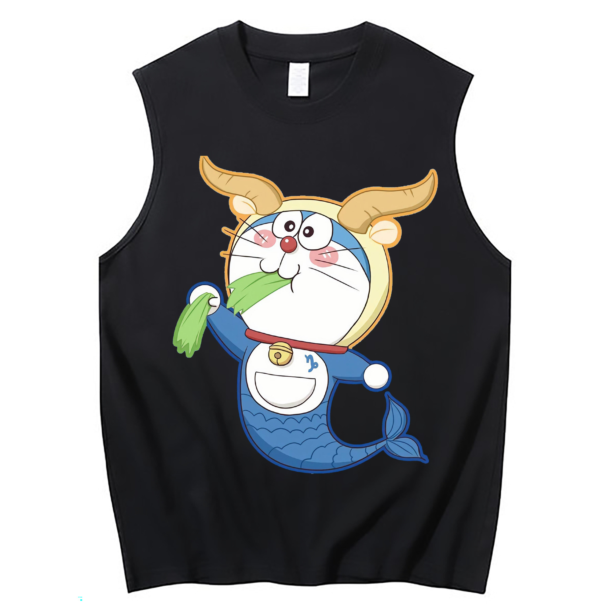 （画像用） ドラえもん Doraemon コットン100％タンクトップ（フロントプリント）