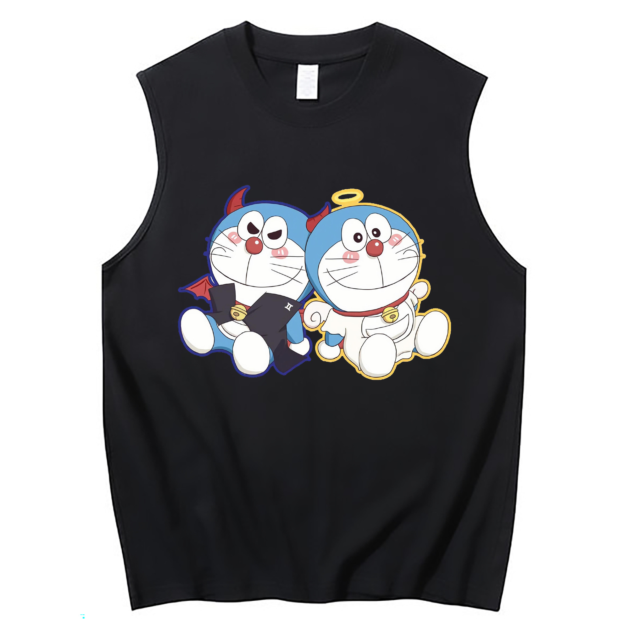 （画像用） ドラえもん Doraemon コットン100％タンクトップ（フロントプリント）