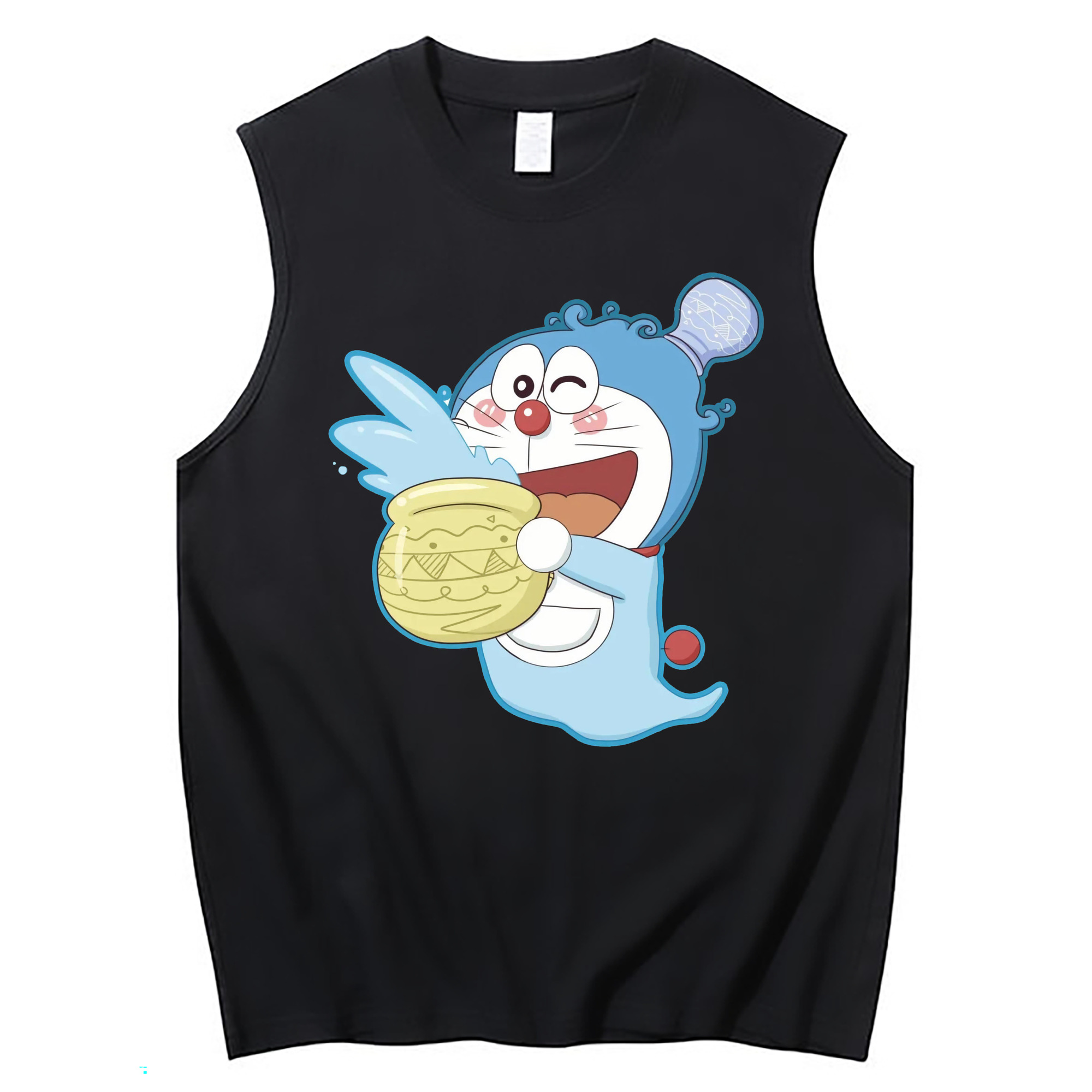 （画像用） ドラえもん Doraemon コットン100％タンクトップ（フロントプリント）