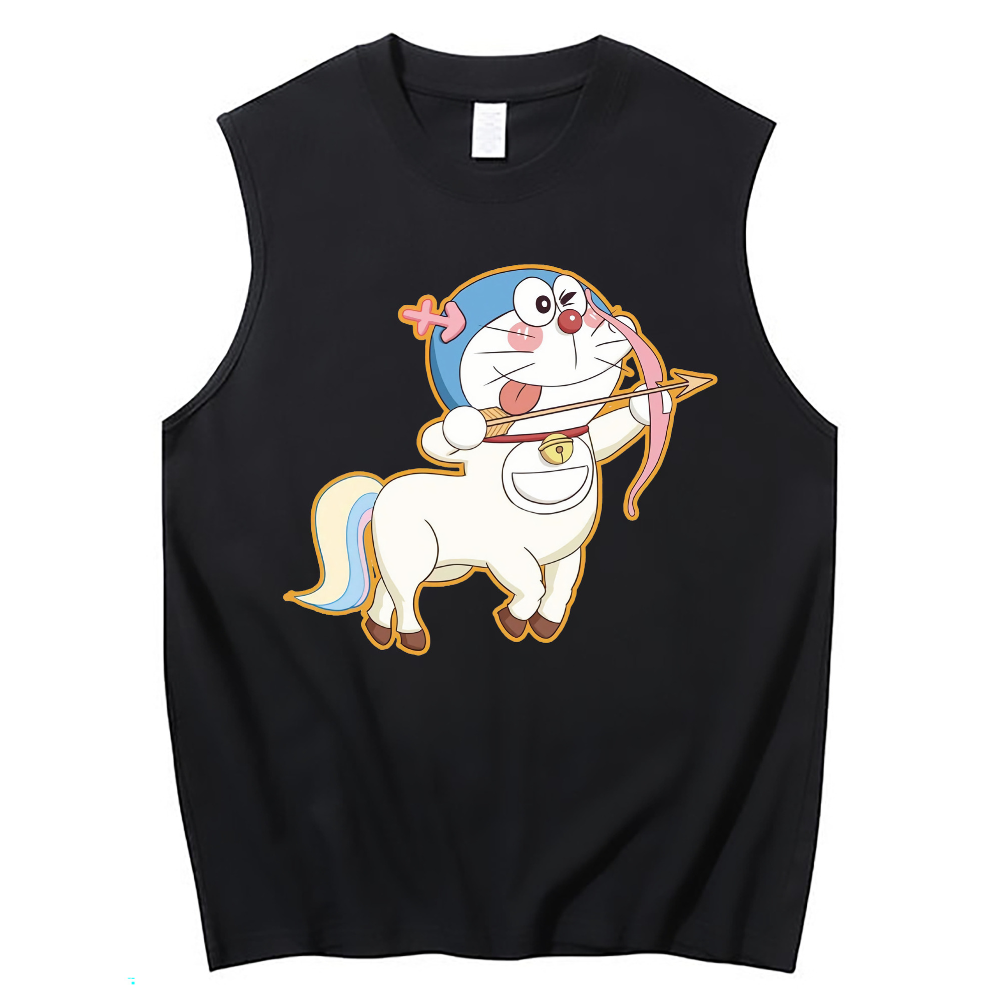 （画像用） ドラえもん Doraemon コットン100％タンクトップ（フロントプリント）
